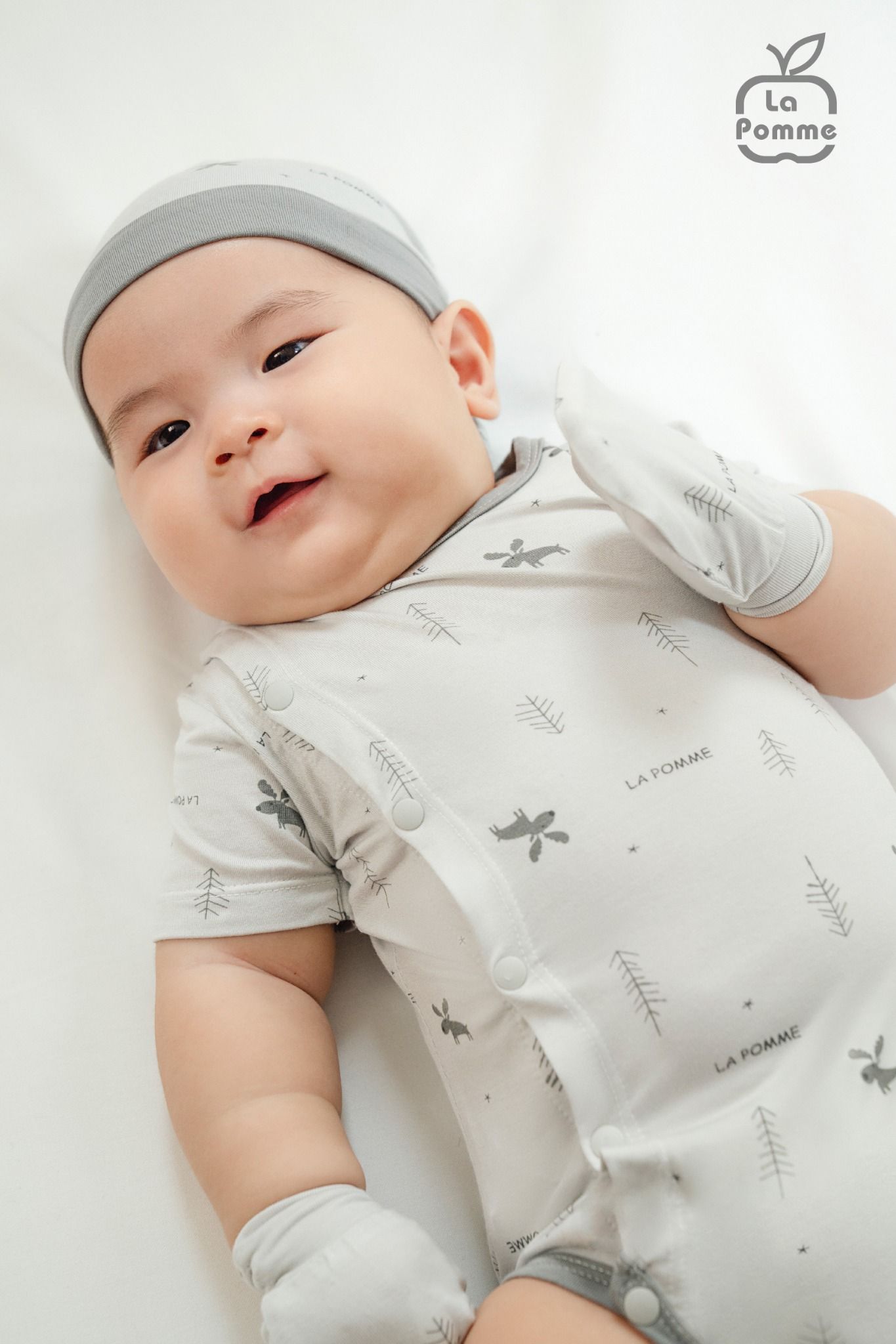 Body chip cộc tay La Pomme Hươu nhỏ