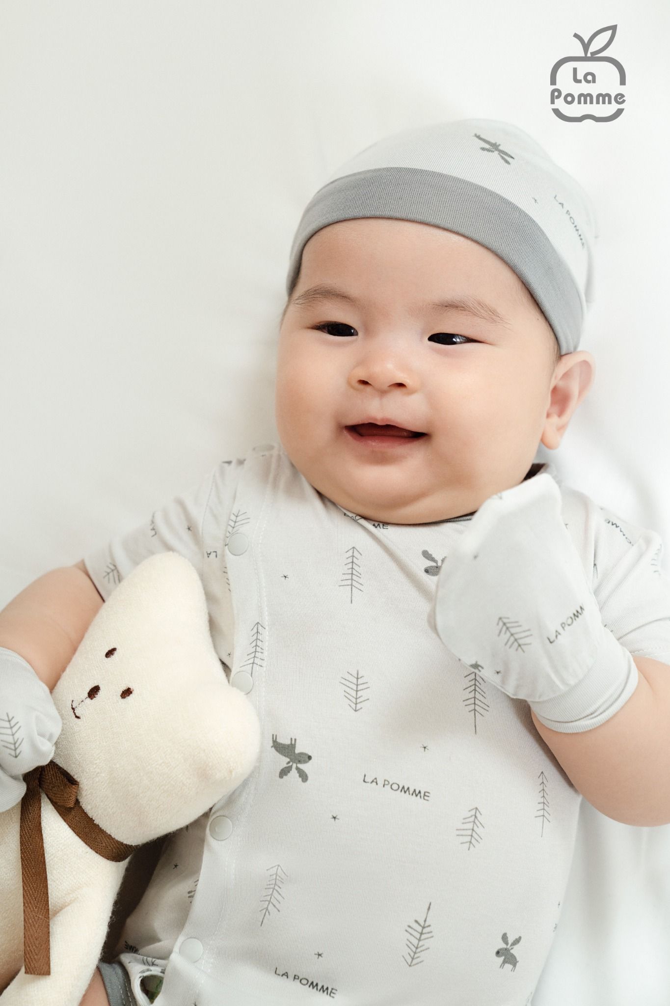 Body chip cộc tay La Pomme Hươu nhỏ