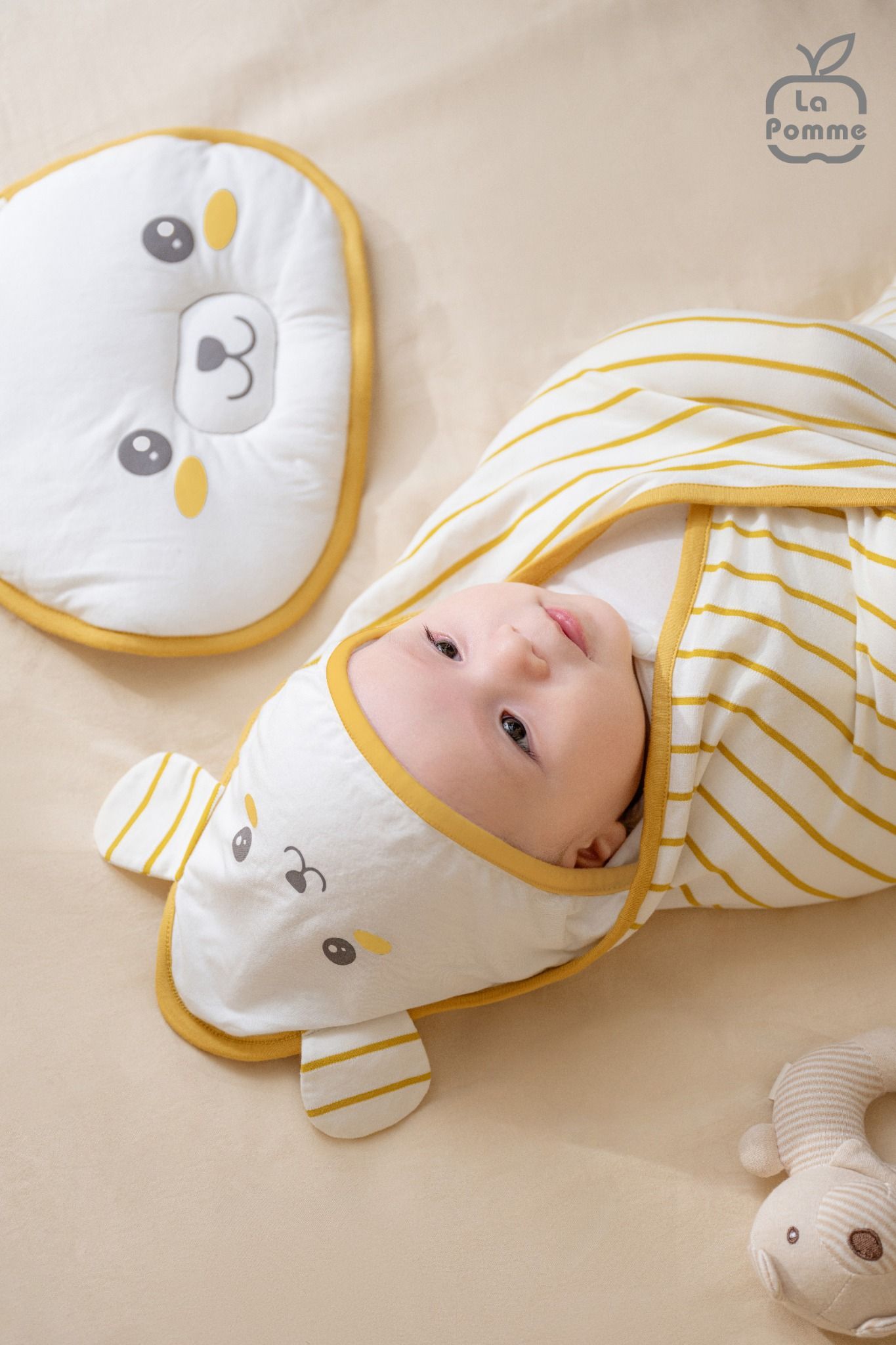 Chăn đa năng La Pomme mềm mại xinh xắn