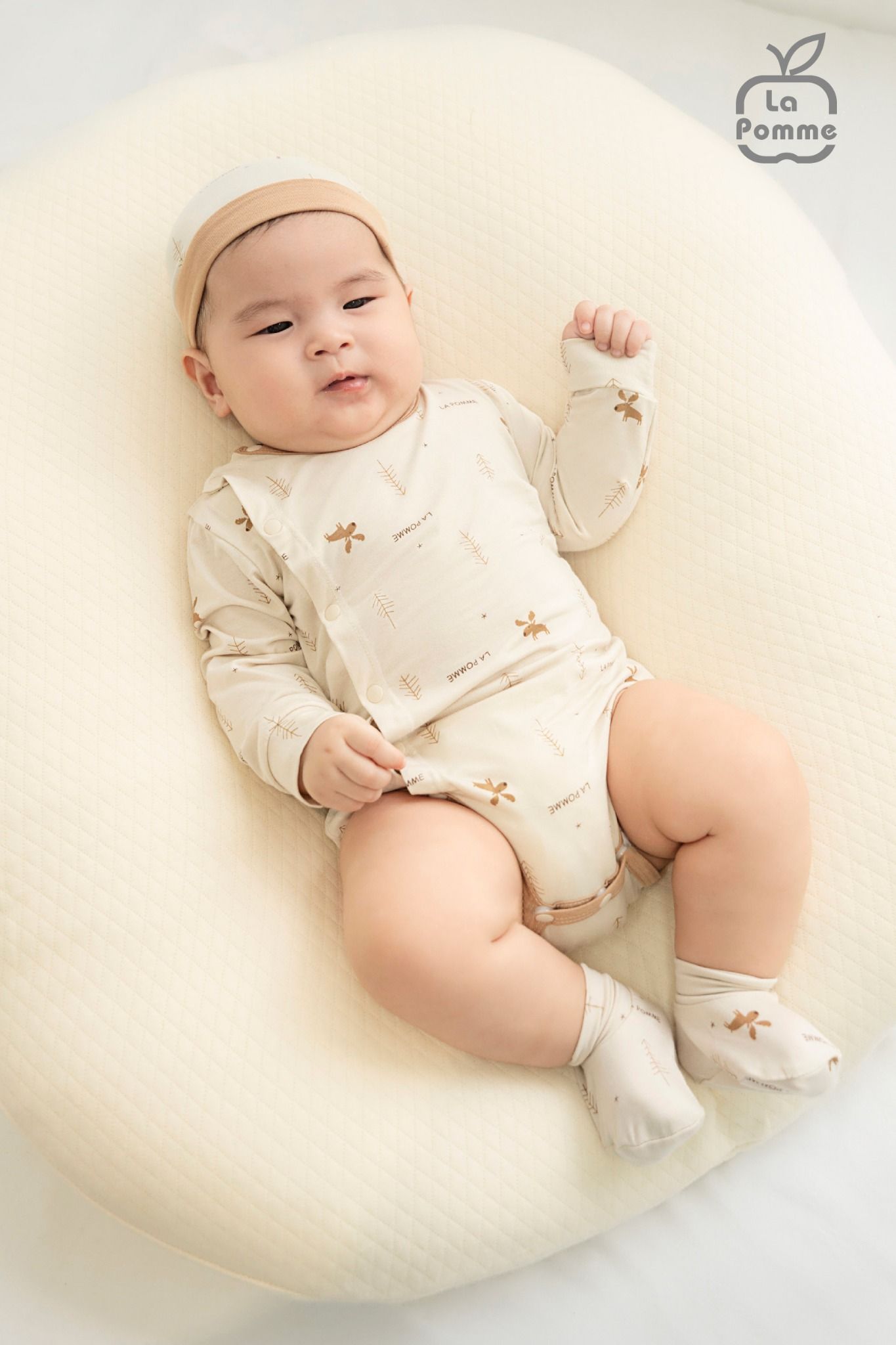 Mũ sơ sinh La Pomme Hươu nhỏ