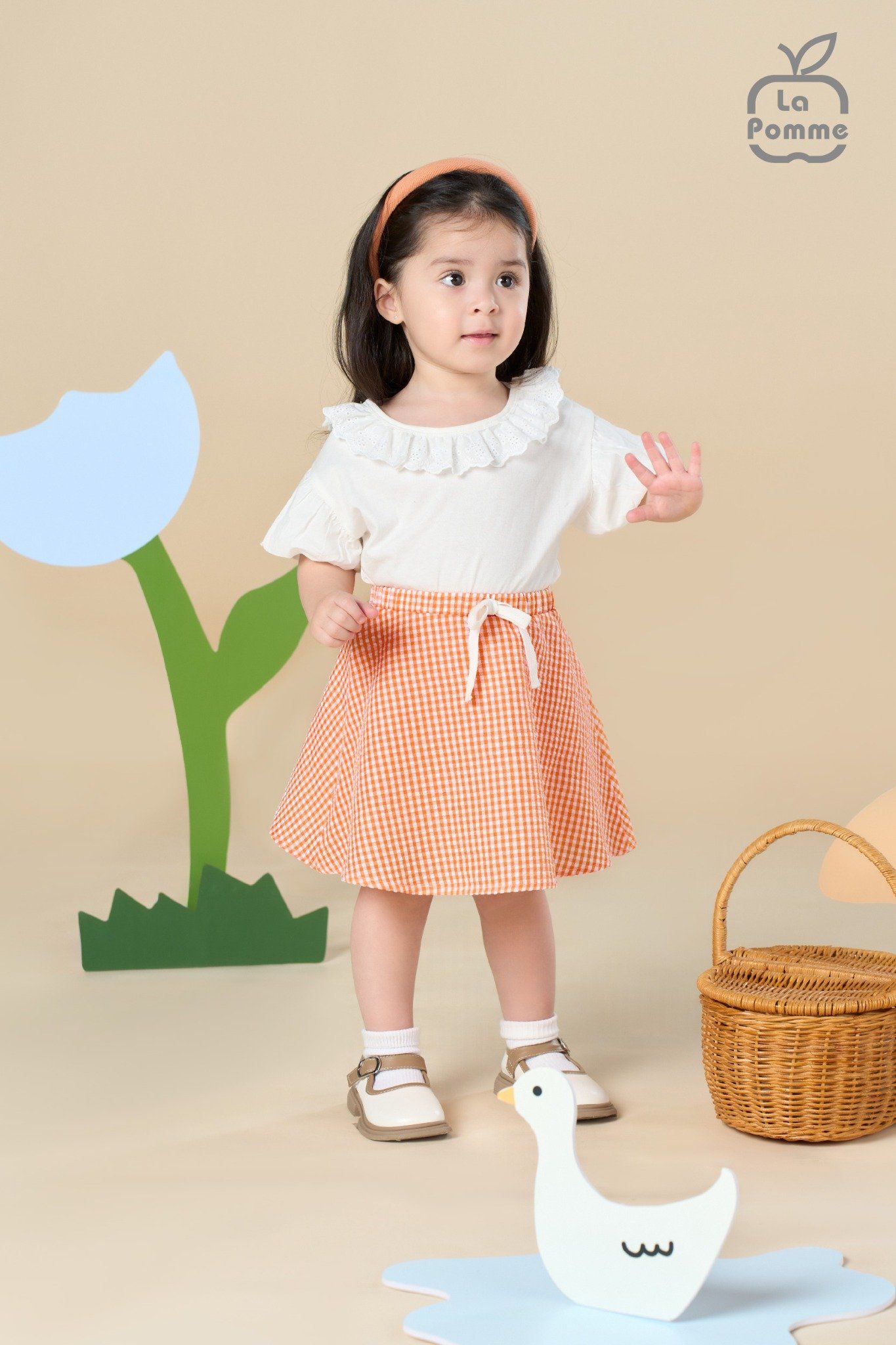 Bộ cộc tay La Pomme vui nhộn