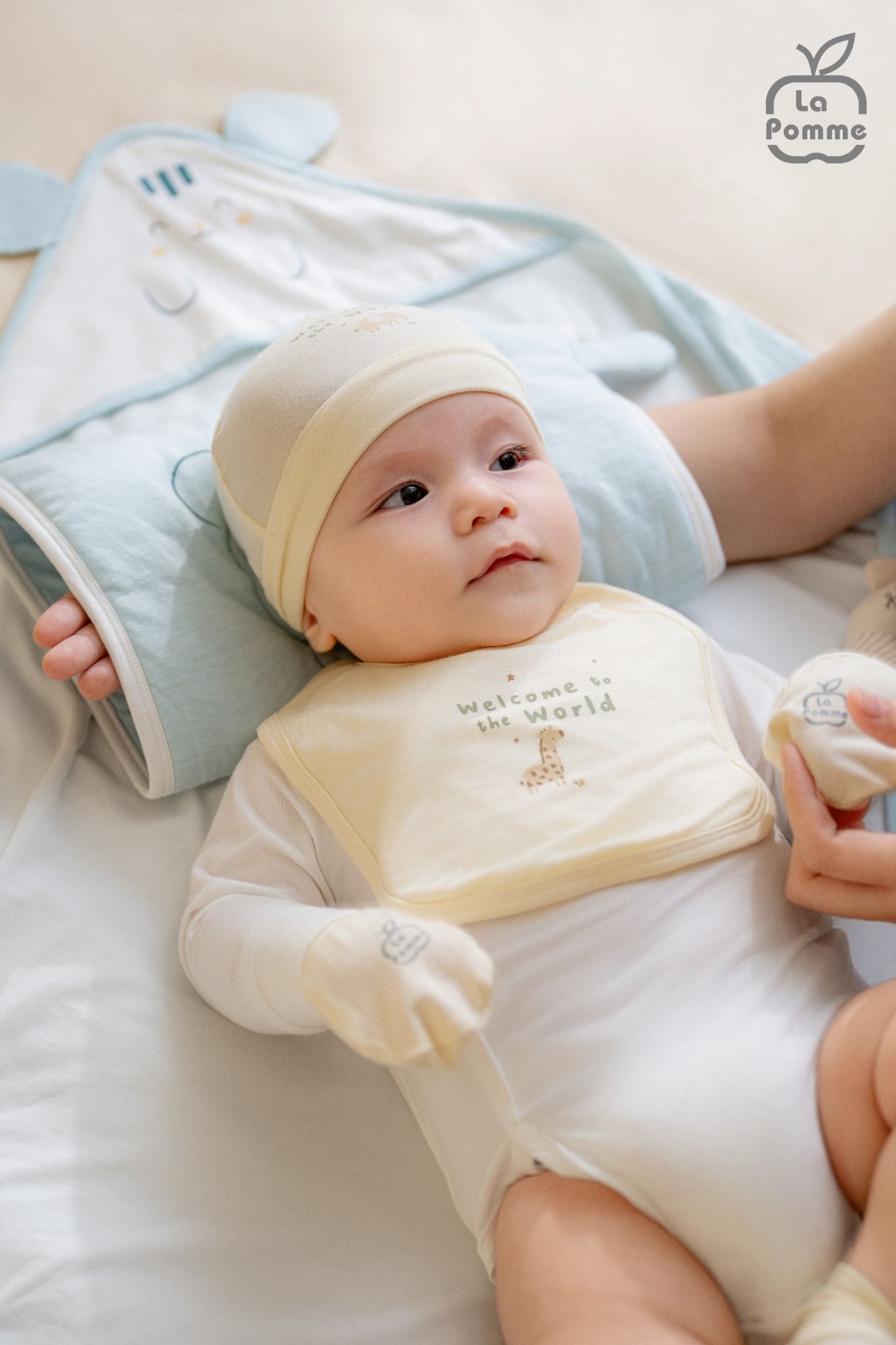 Gối đa năng La Pomme Happy Baby