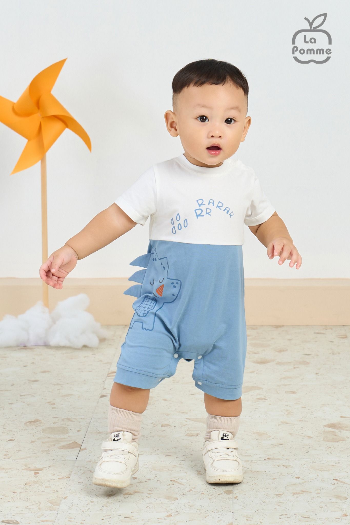 Body cộc tay La Pomme họa tiết thú ngộ nghĩnh