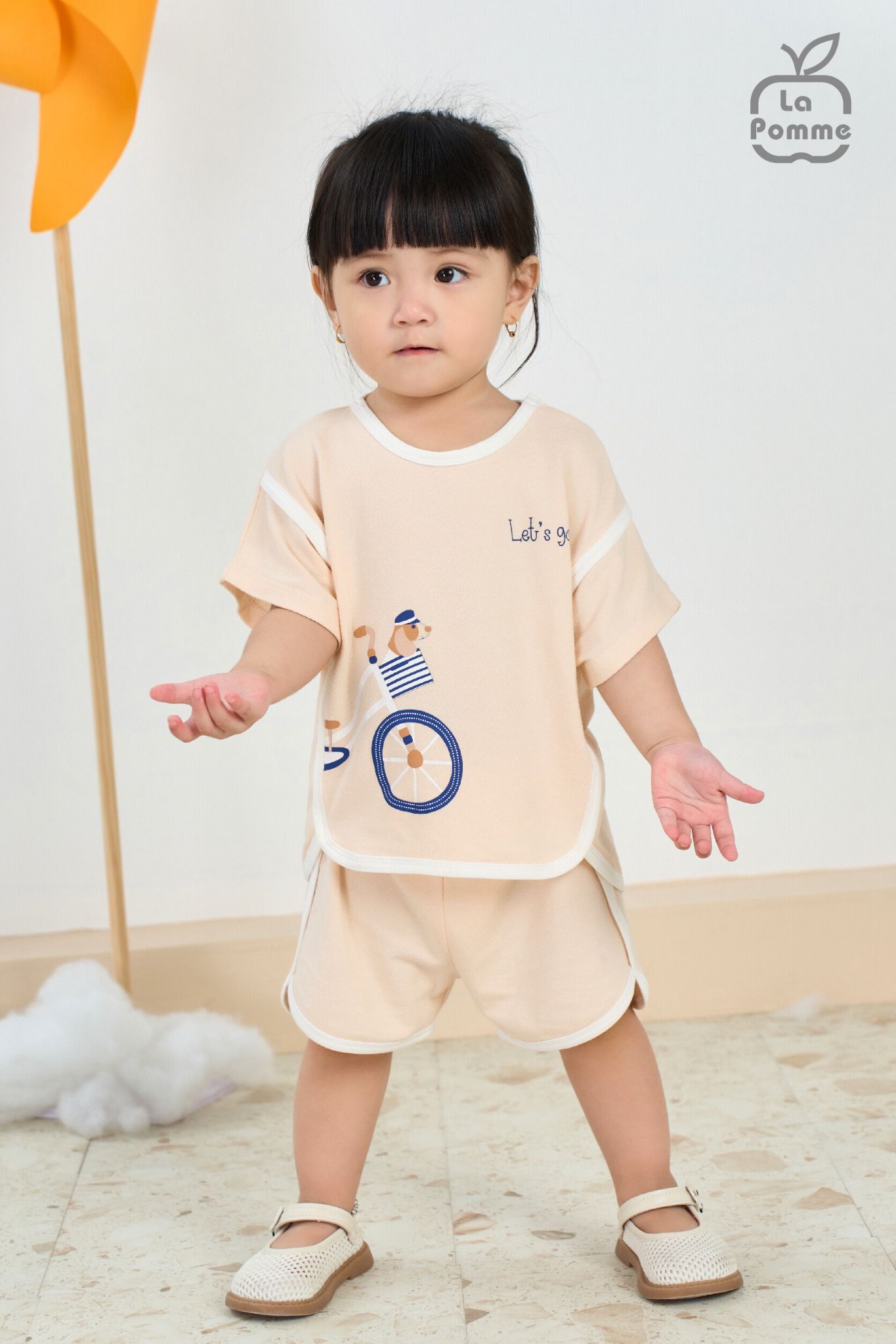 Bộ cộc tay La Pomme in xe đạp