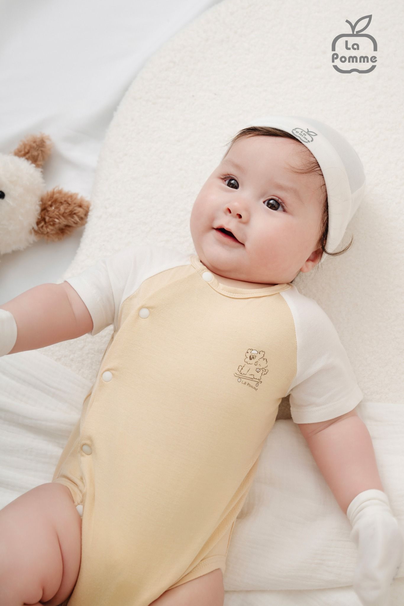 Body chip cộc tay La Pomme ngộ nghĩnh