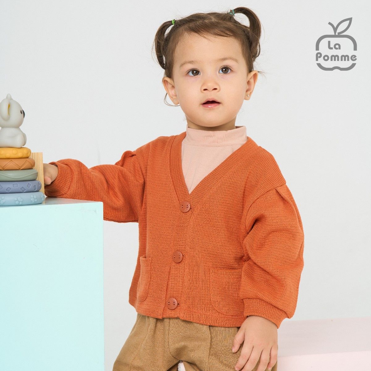 Áo khoác len La Pomme Coloring