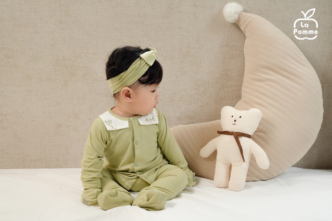 Băng đô La Pomme họa tiết đáng yêu