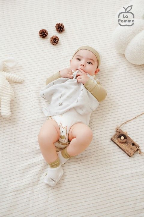 Set bao tay bao chân La Pomme lovely baby