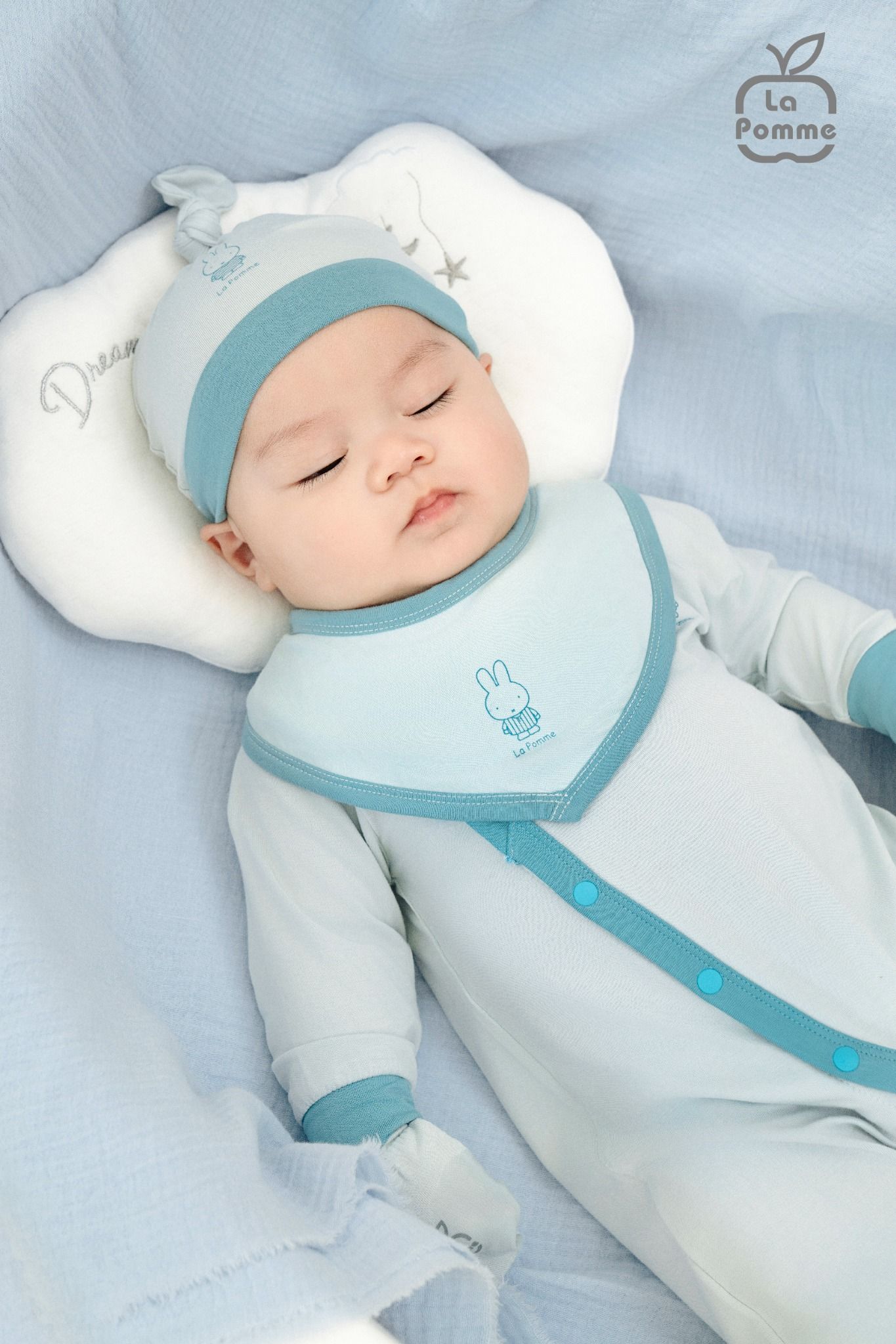 Body liền dài tay La Pomme bé yêu năng động