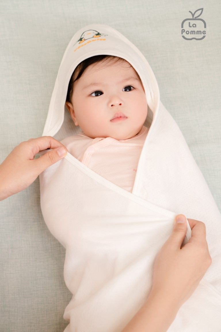  Bộ Dài Tay La Pomme Cúc lệch Dreamy Baby 