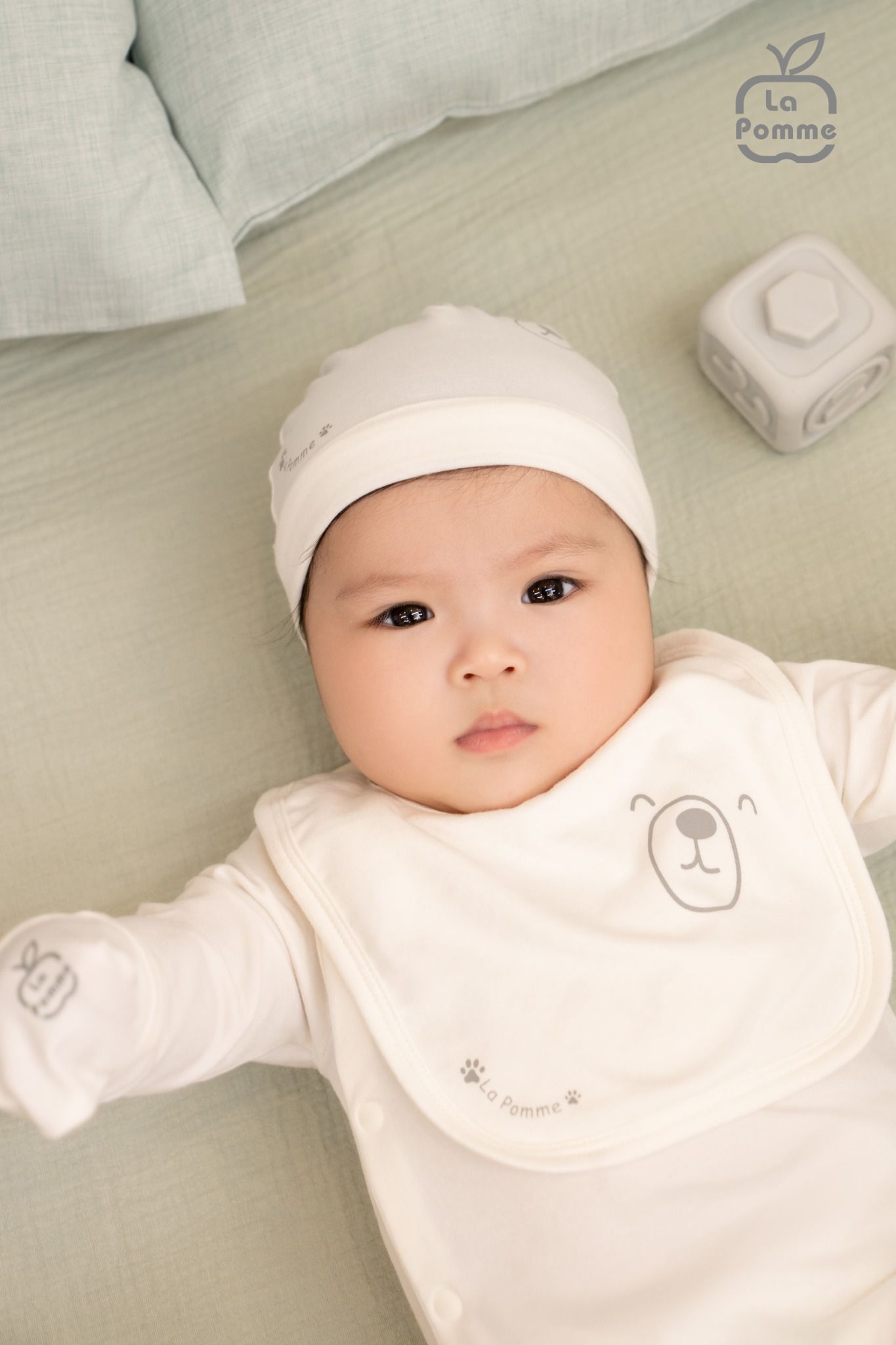 Yếm La Pomme Gấu tai rời