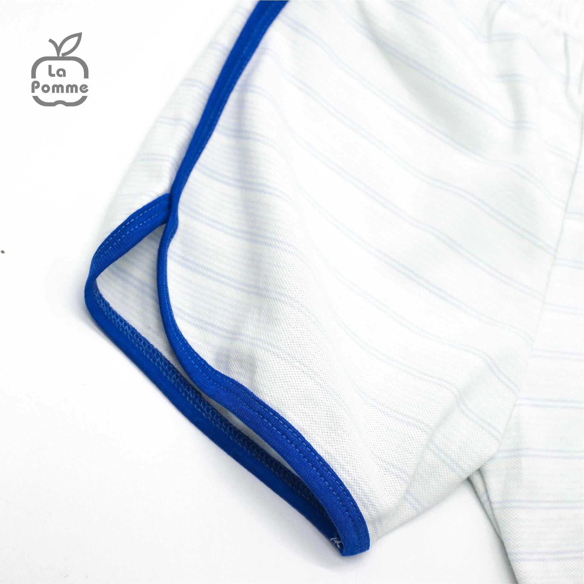 AS012 Bộ ba lỗ La Pomme Nhảy dù - Xanh