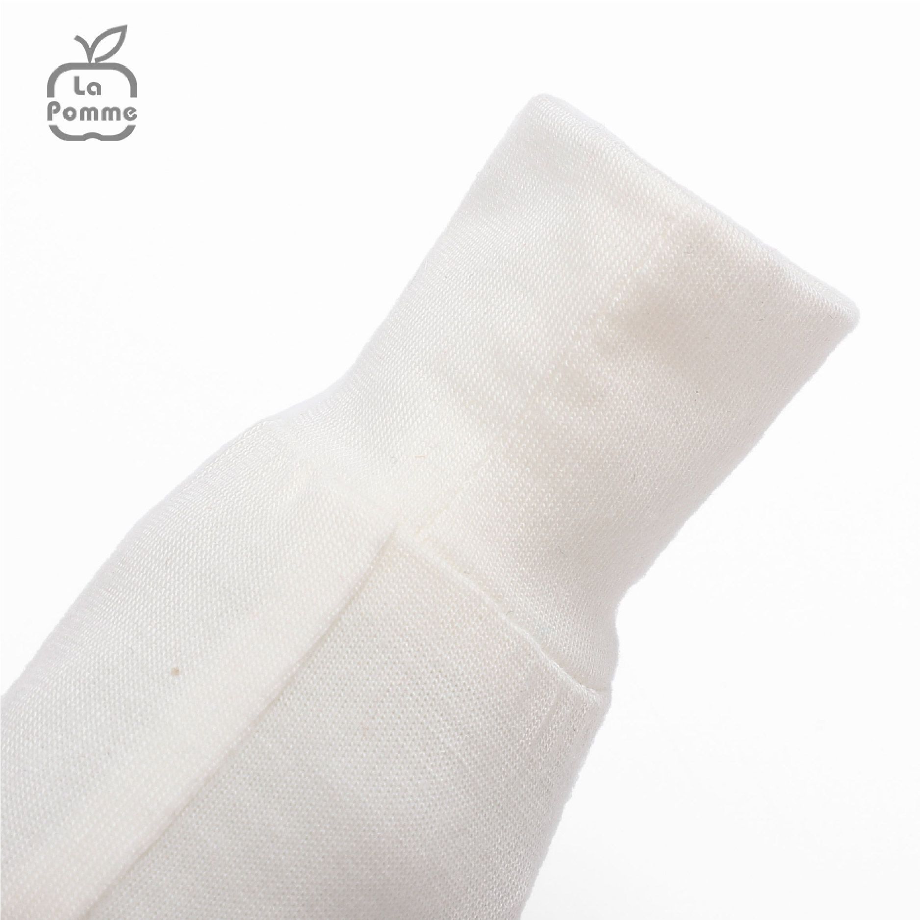 Set bao tay bao chân La Pomme Tiger Cub - Trắng