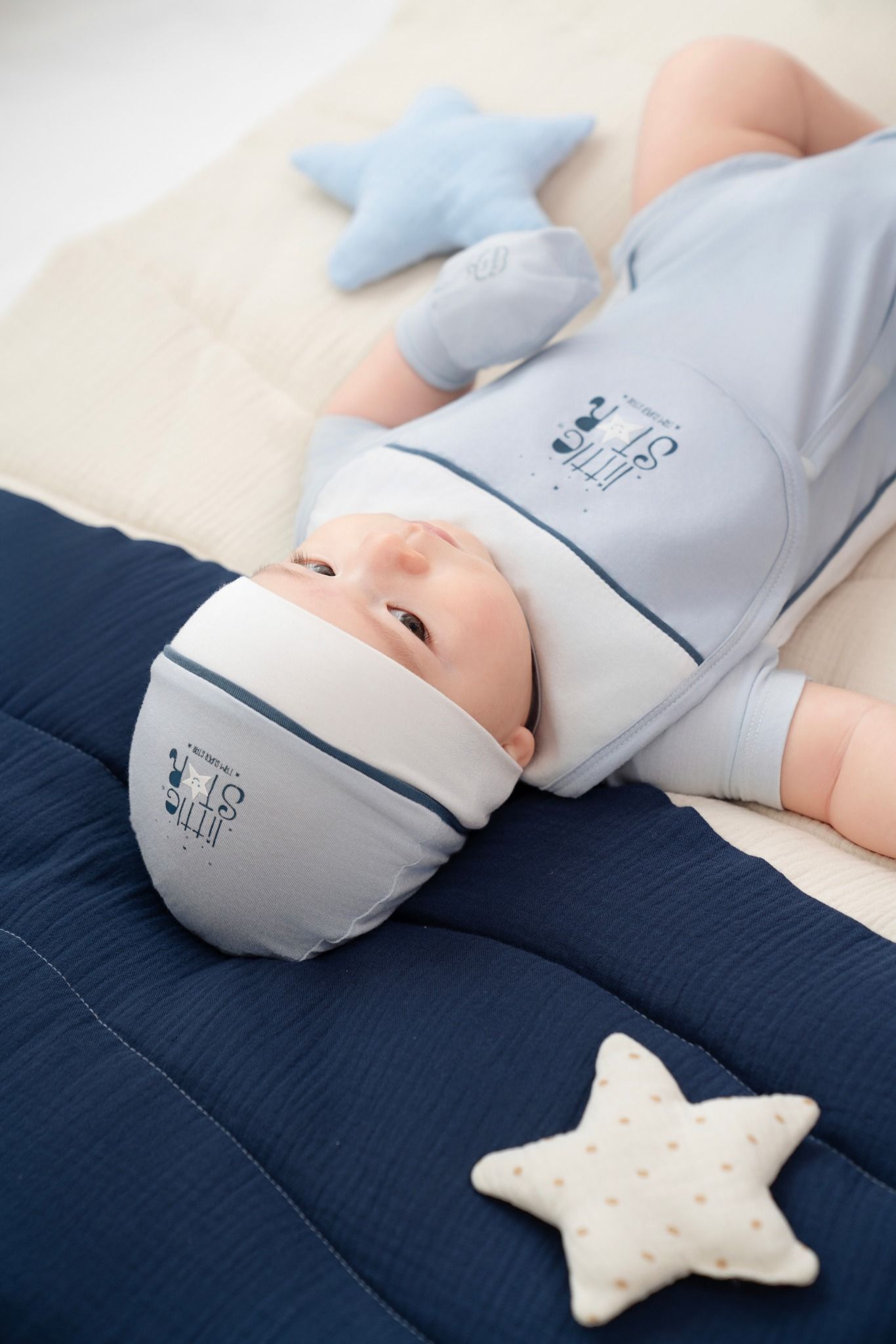 Yếm sơ sinh La Pomme Little Ngôi sao nhỏ