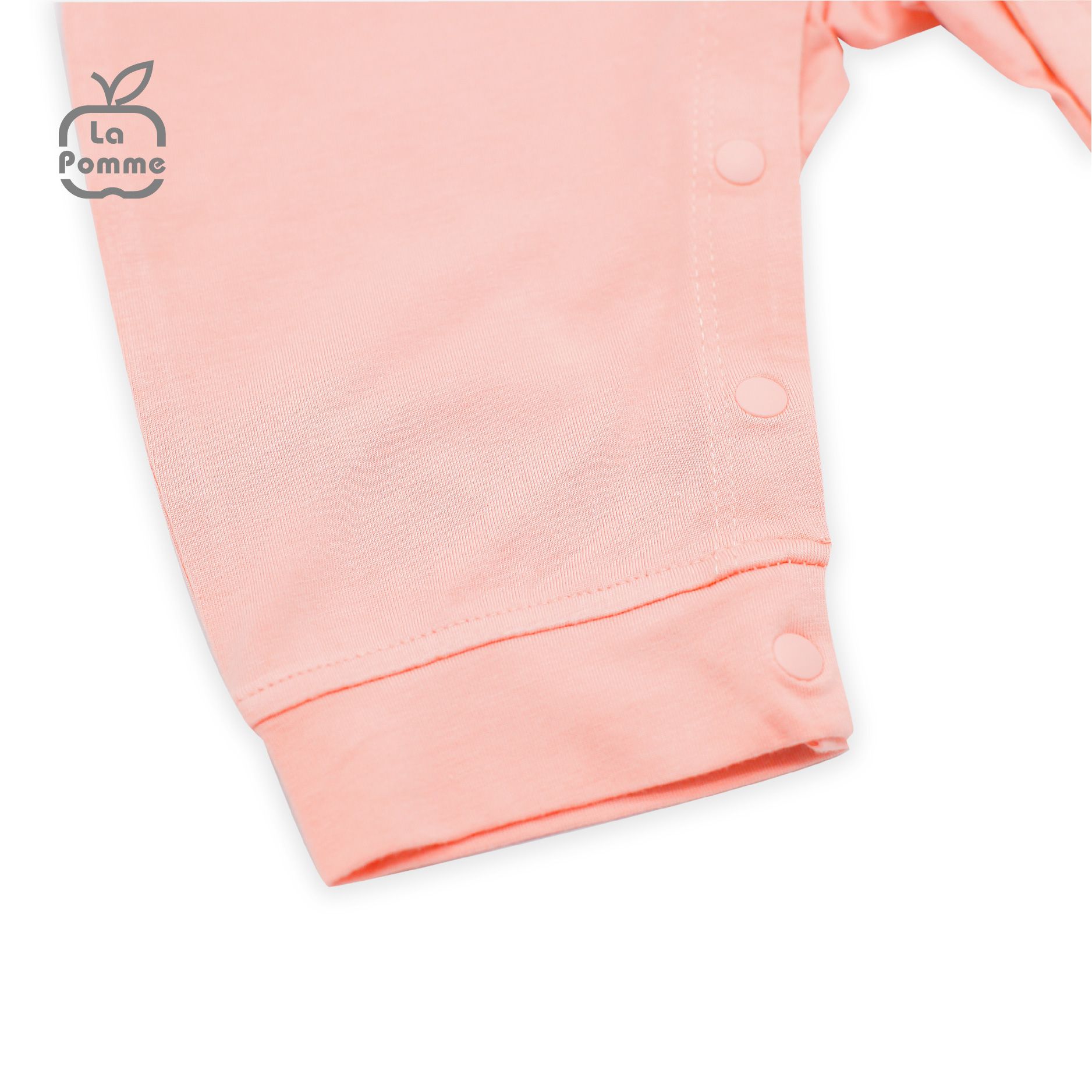 JL059 Body dài tay La Pomme Thỏ Bunny - Be Hồng