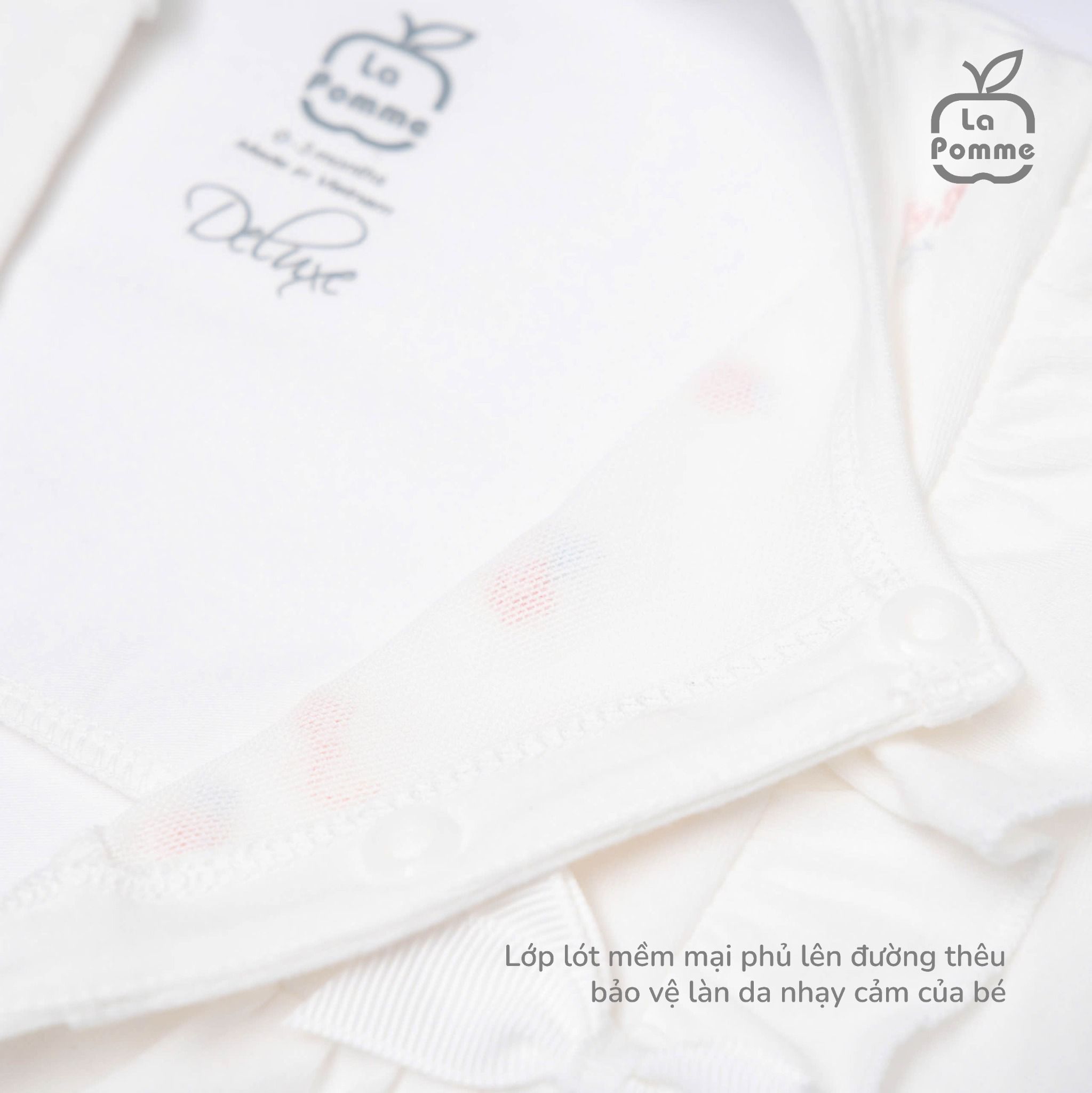 Body dài kèm băng đô La Pomme Deluxe Hoa nhí xinh xắn