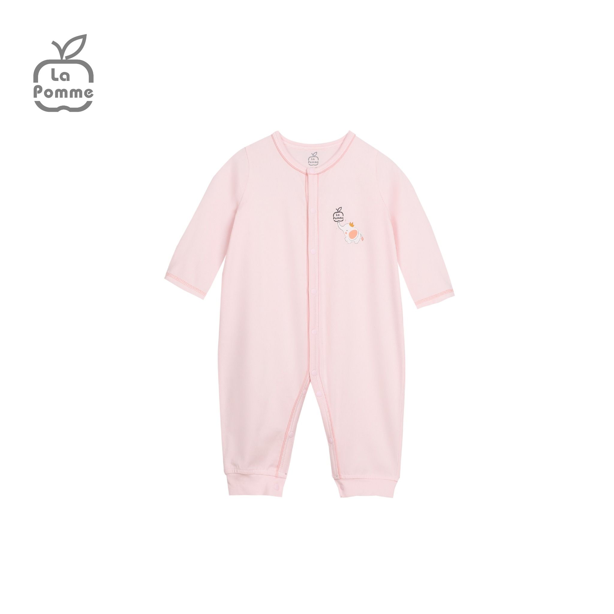 Body dài tay La Pomme chú voi Dumbo - Hồng
