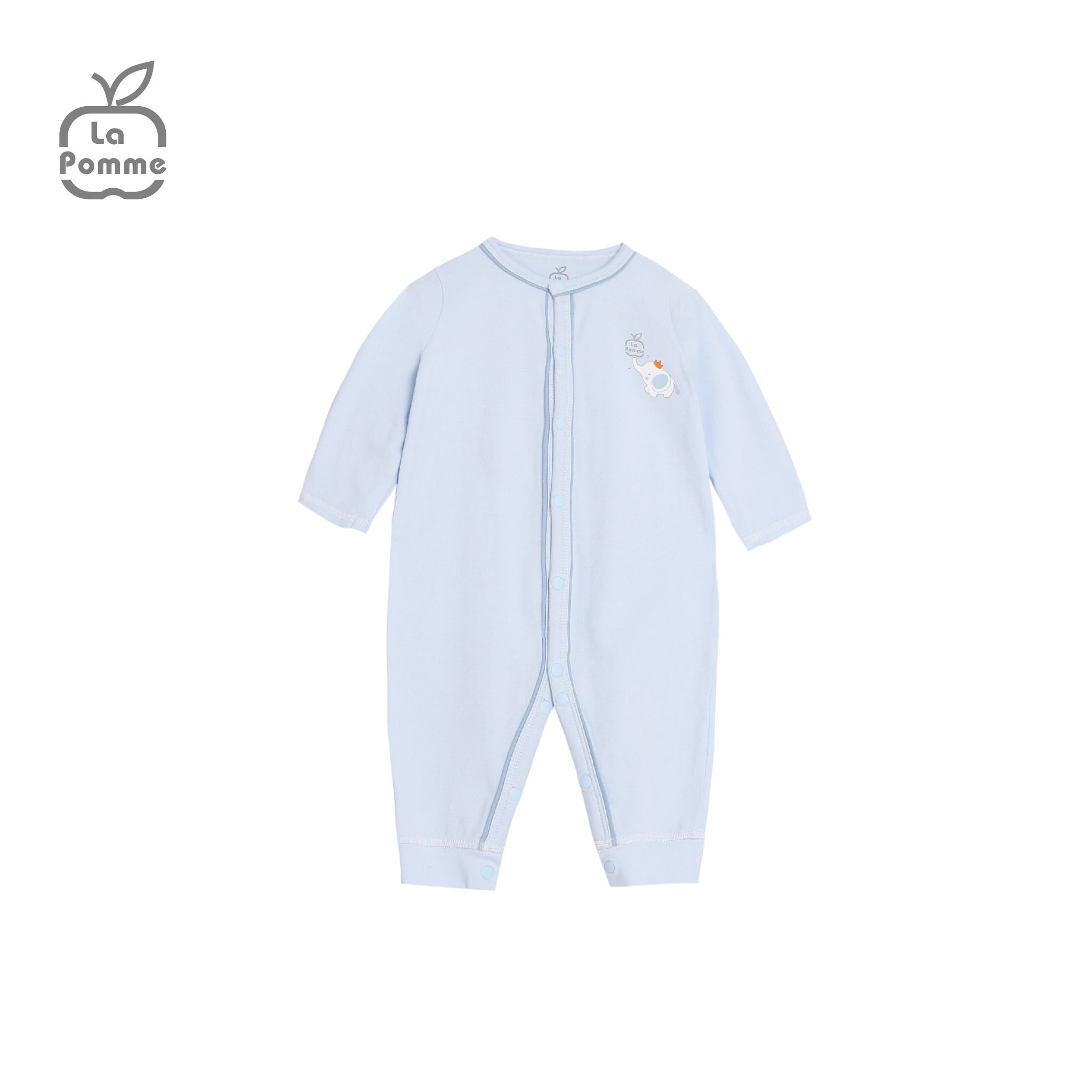 Body dài tay La Pomme chú voi Dumbo - Xanh