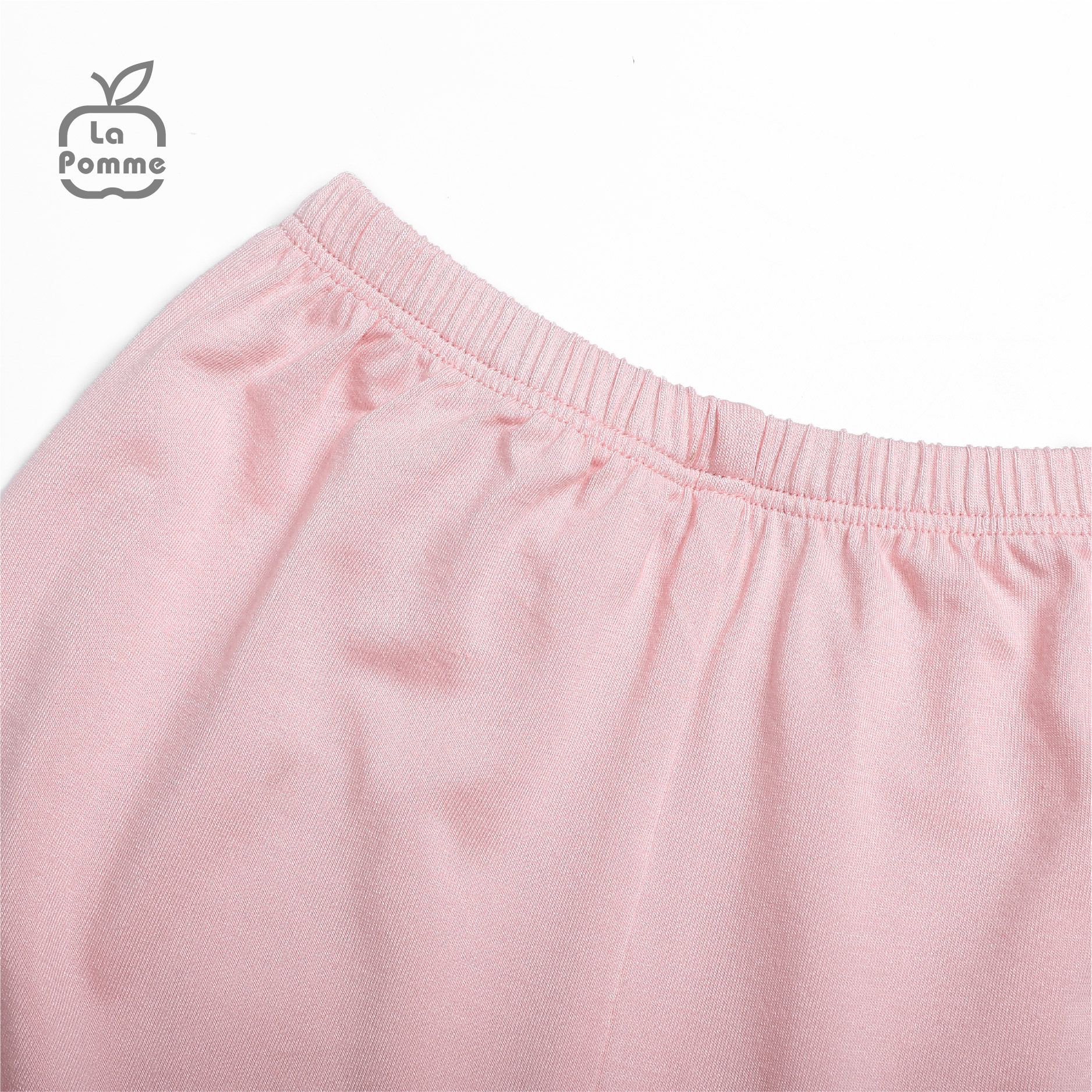SLS061 Bộ dài tay La Pomme cúc giữa Bầy cừu - Hồng
