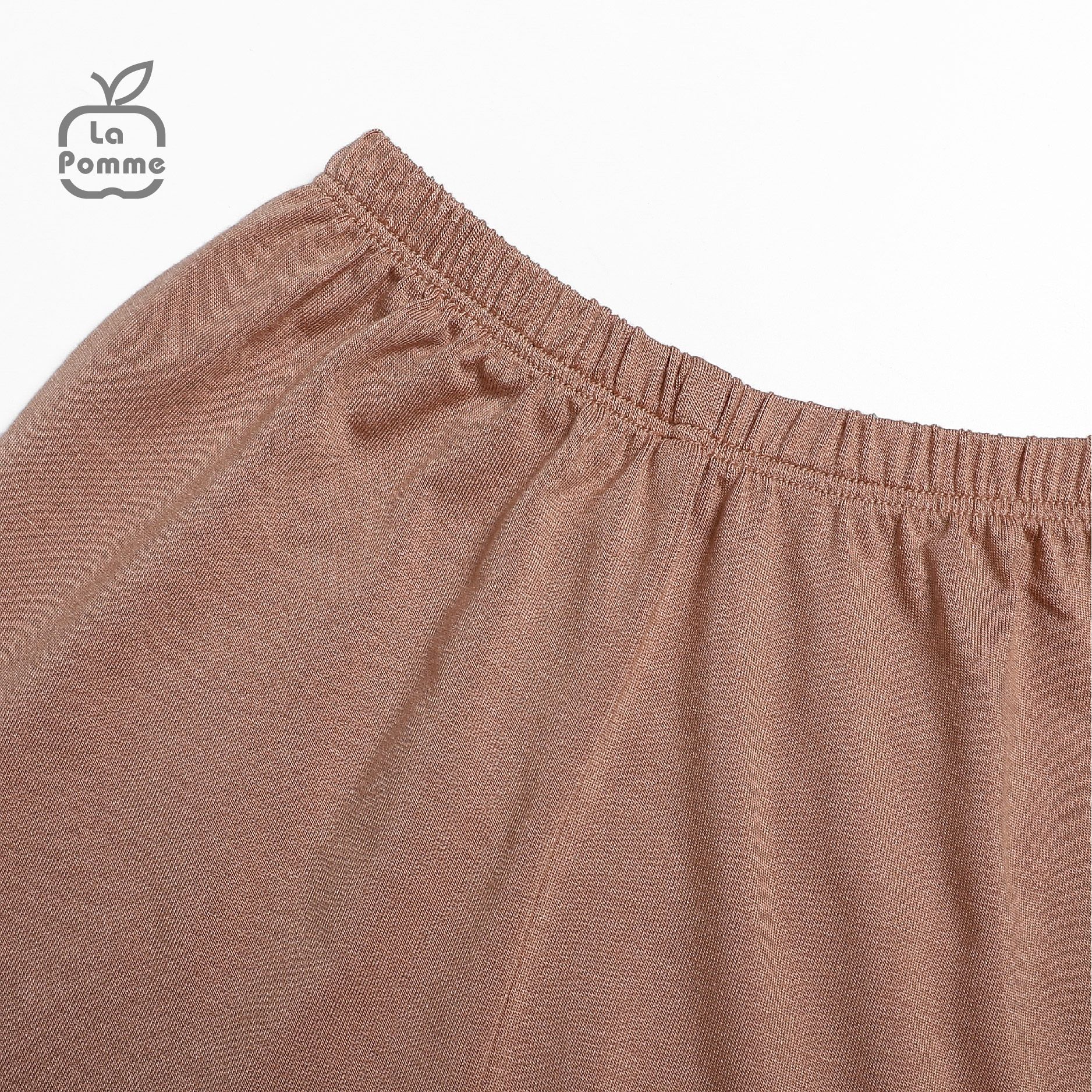 SLS061 Bộ dài tay La Pomme cúc giữa Bầy cừu - Be