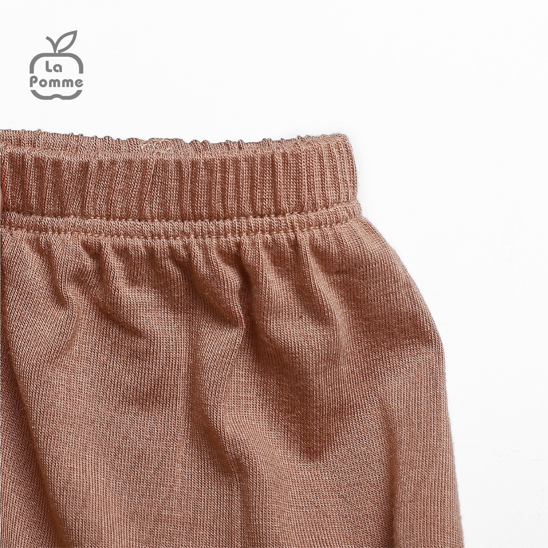 SLS061 Bộ dài tay La Pomme cúc giữa Bầy cừu - Be