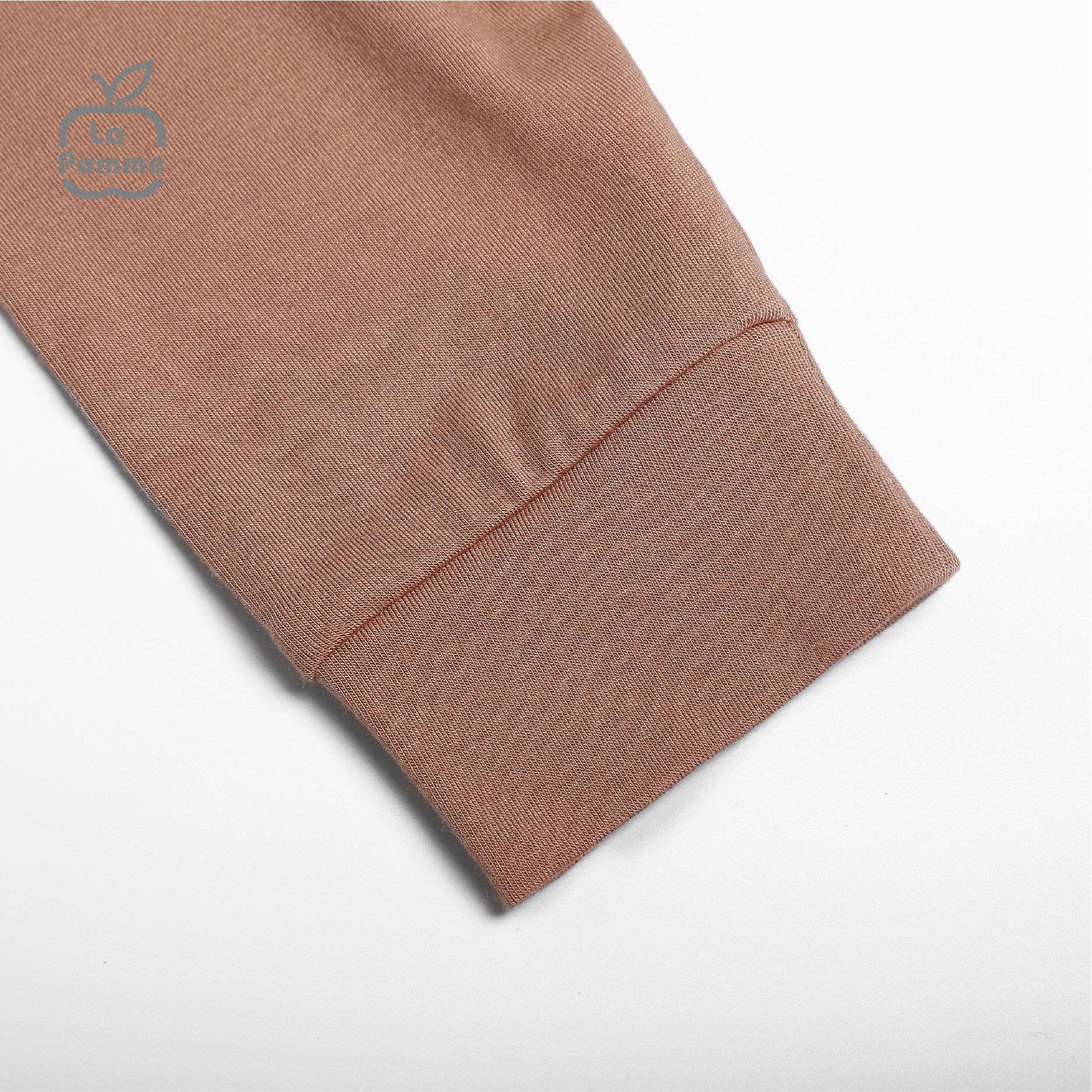 SLS061 Bộ dài tay La Pomme cúc giữa Bầy cừu - Be
