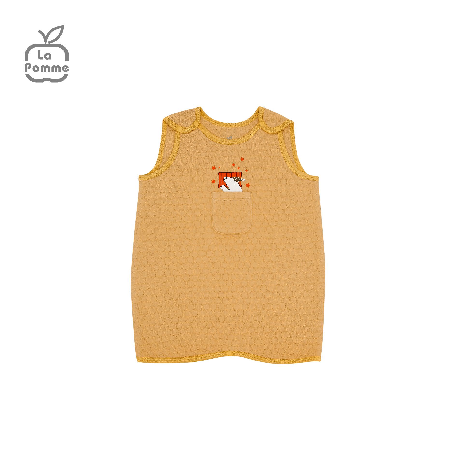 SB001 Túi ngủ Organic trẻ em La Pomme - Hồng