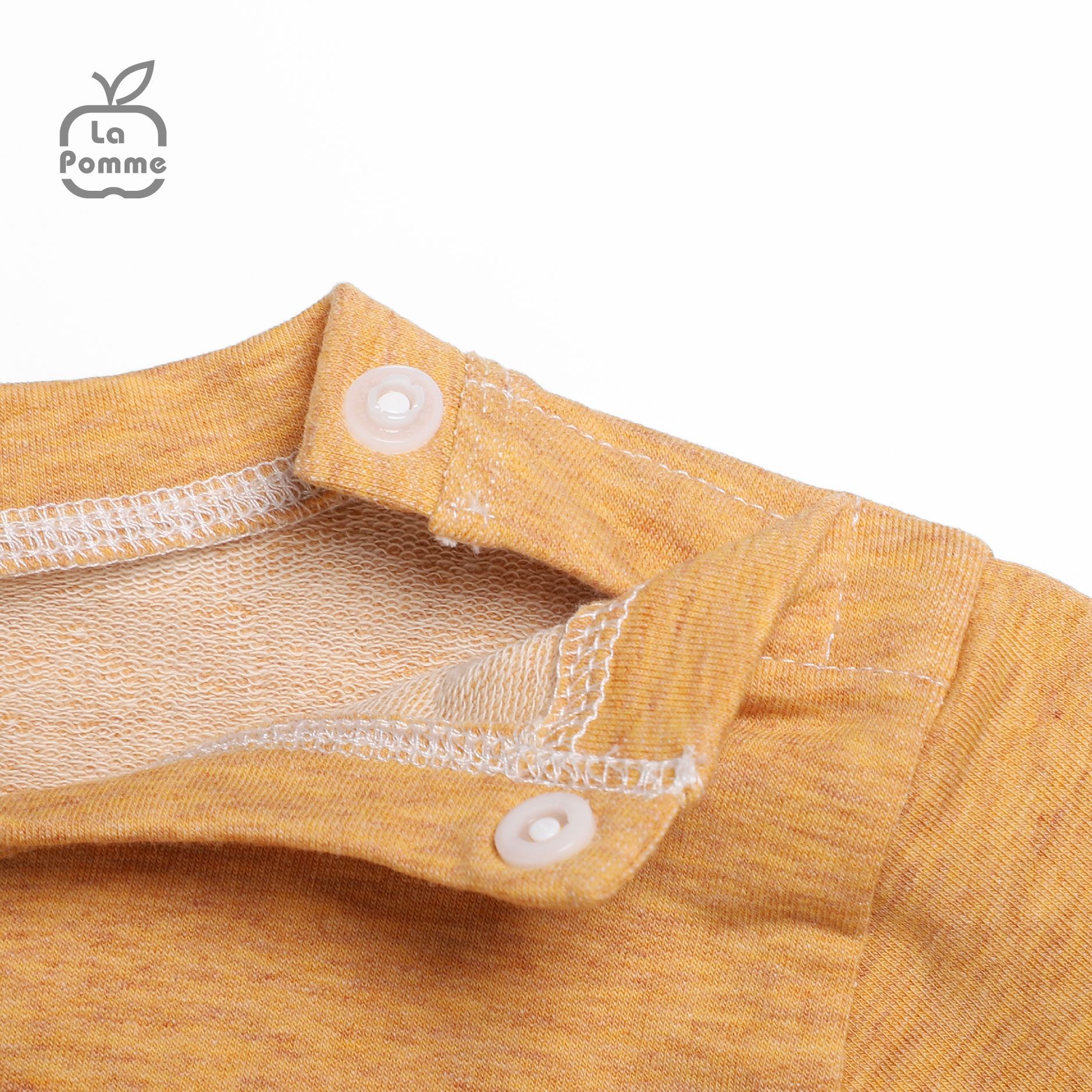 SL194 Bộ dài tay Chú chó tai dài La Pomme - Vàng