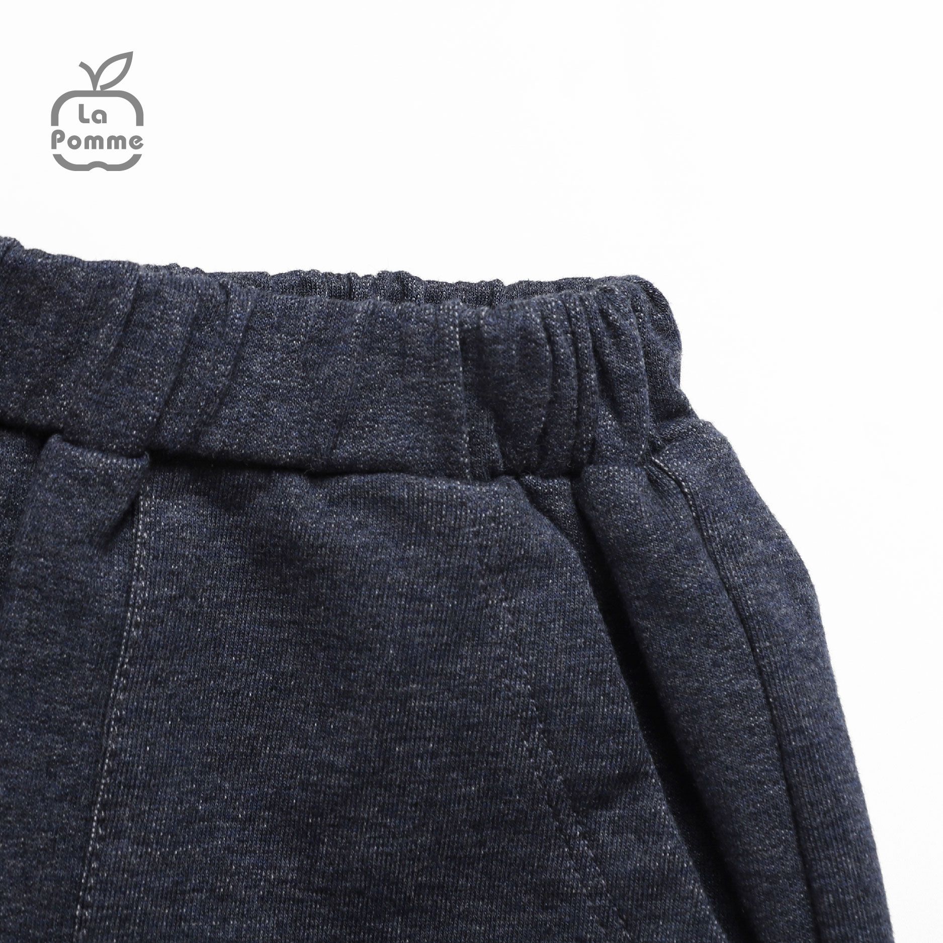 SL194 Bộ dài tay Chú chó tai dài La Pomme - Ghi