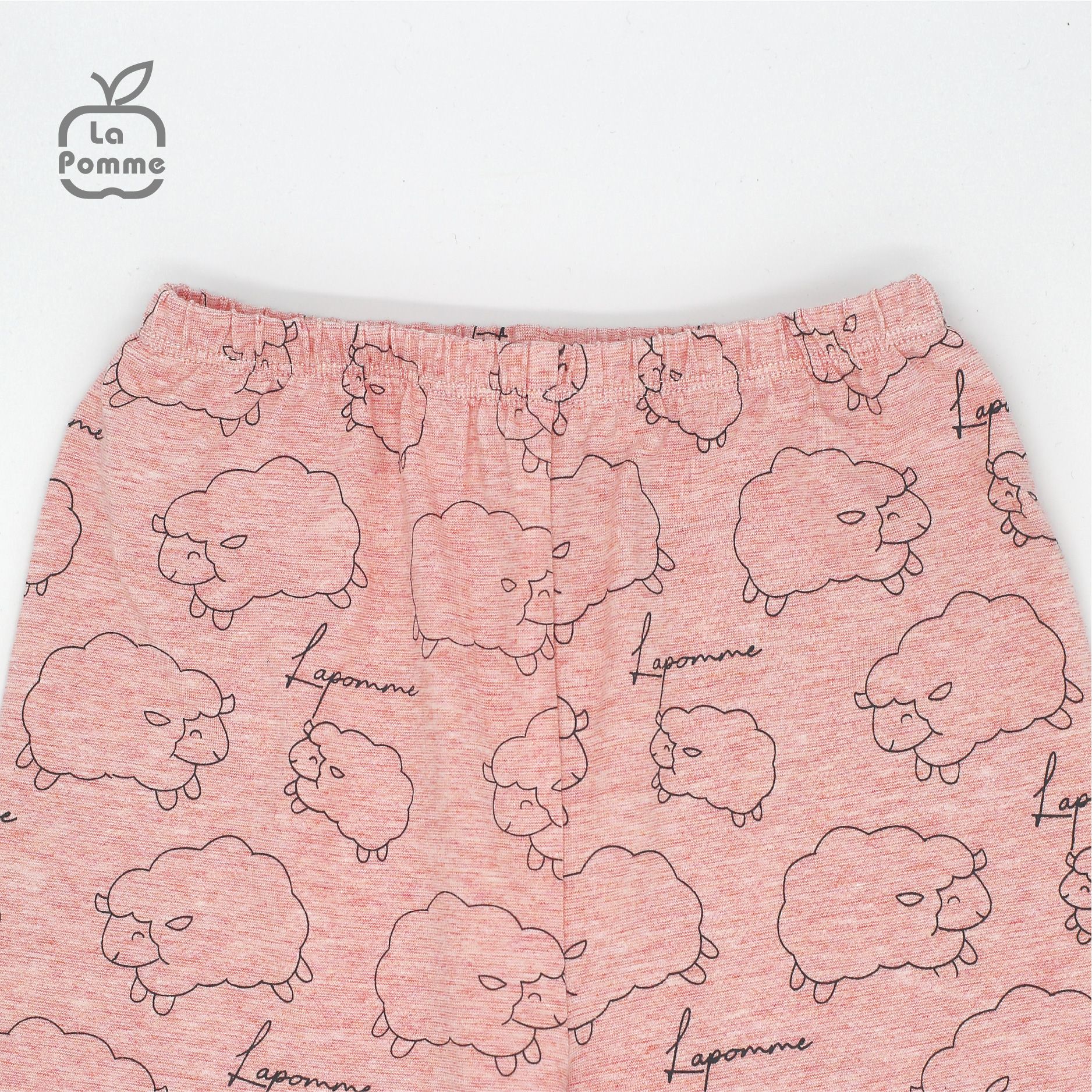SL205 Bộ dài tay Đàn cừu nhỏ La Pomme - Nâu