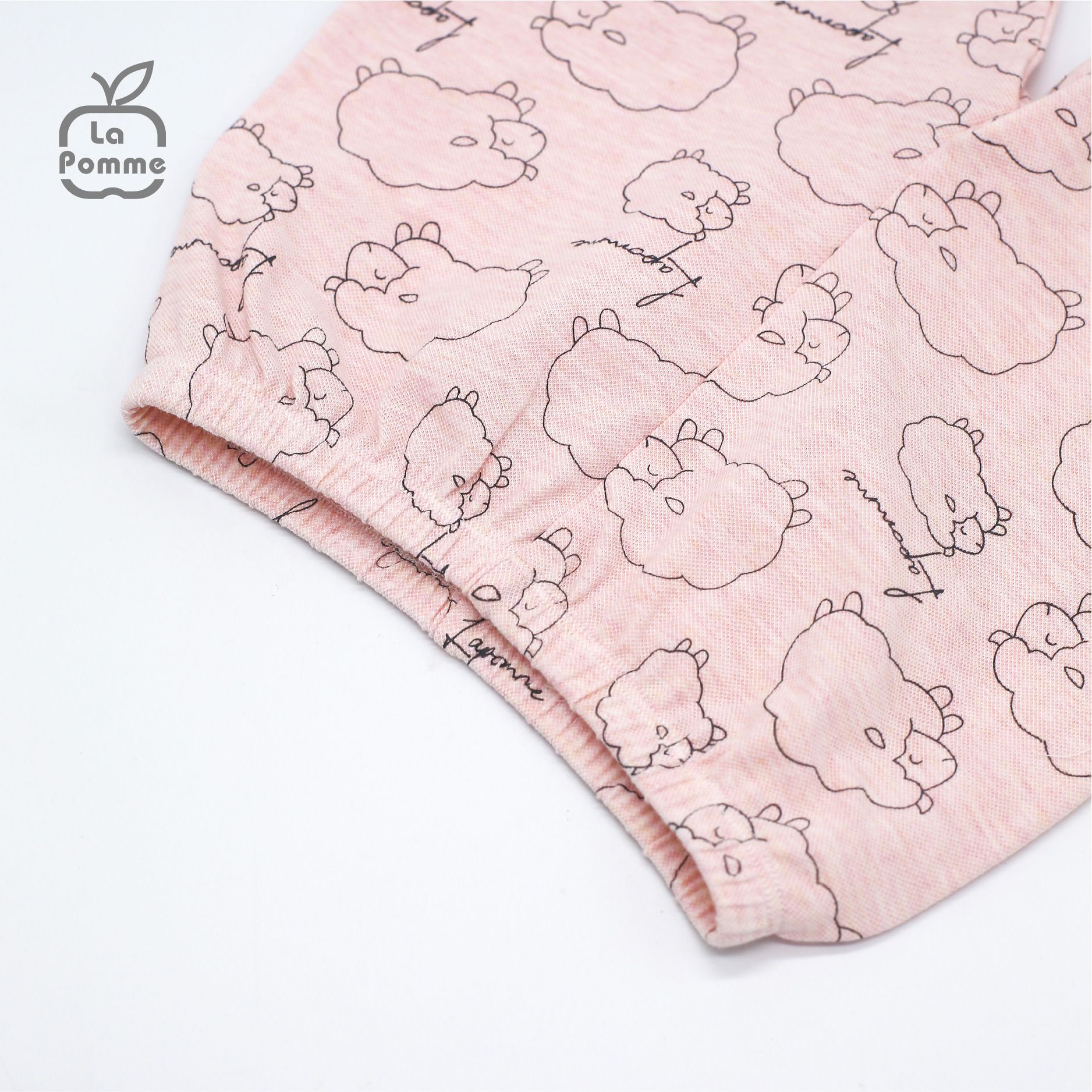 SL205 Bộ dài tay Đàn cừu nhỏ La Pomme - Xanh