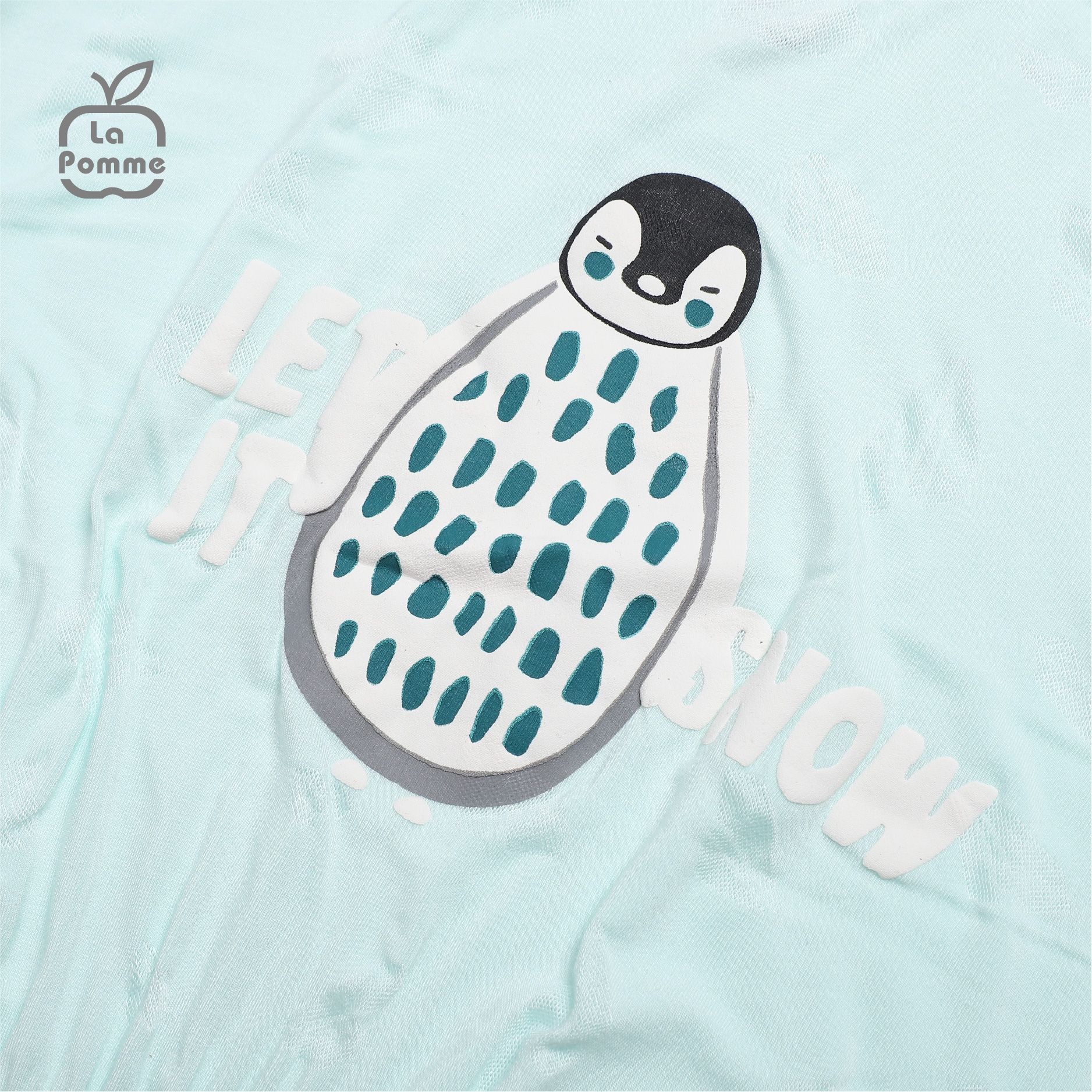 SL219 Bộ dài tay Let it snow La Pomme - Hồng