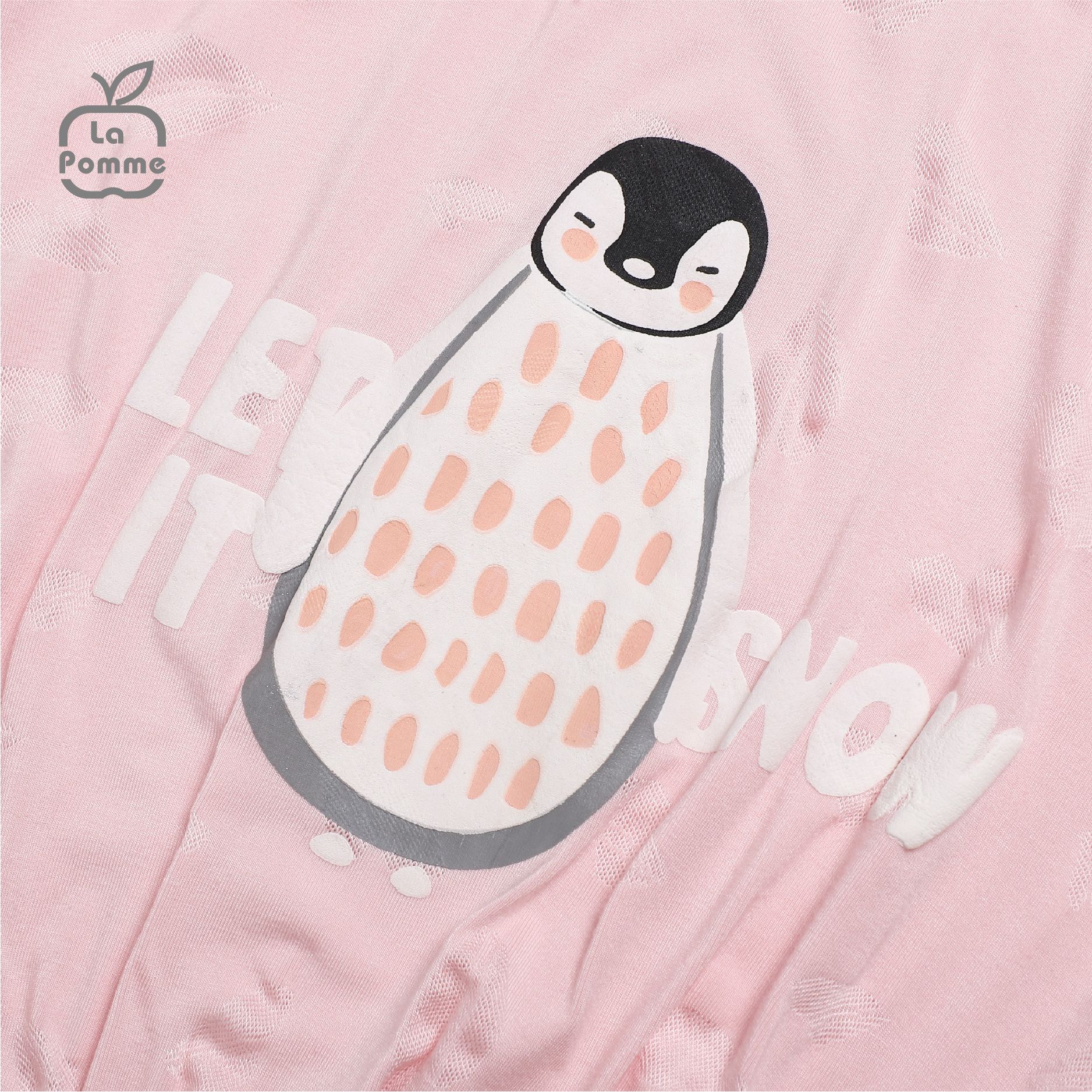 SL219 Bộ dài tay Let it snow La Pomme - Xanh
