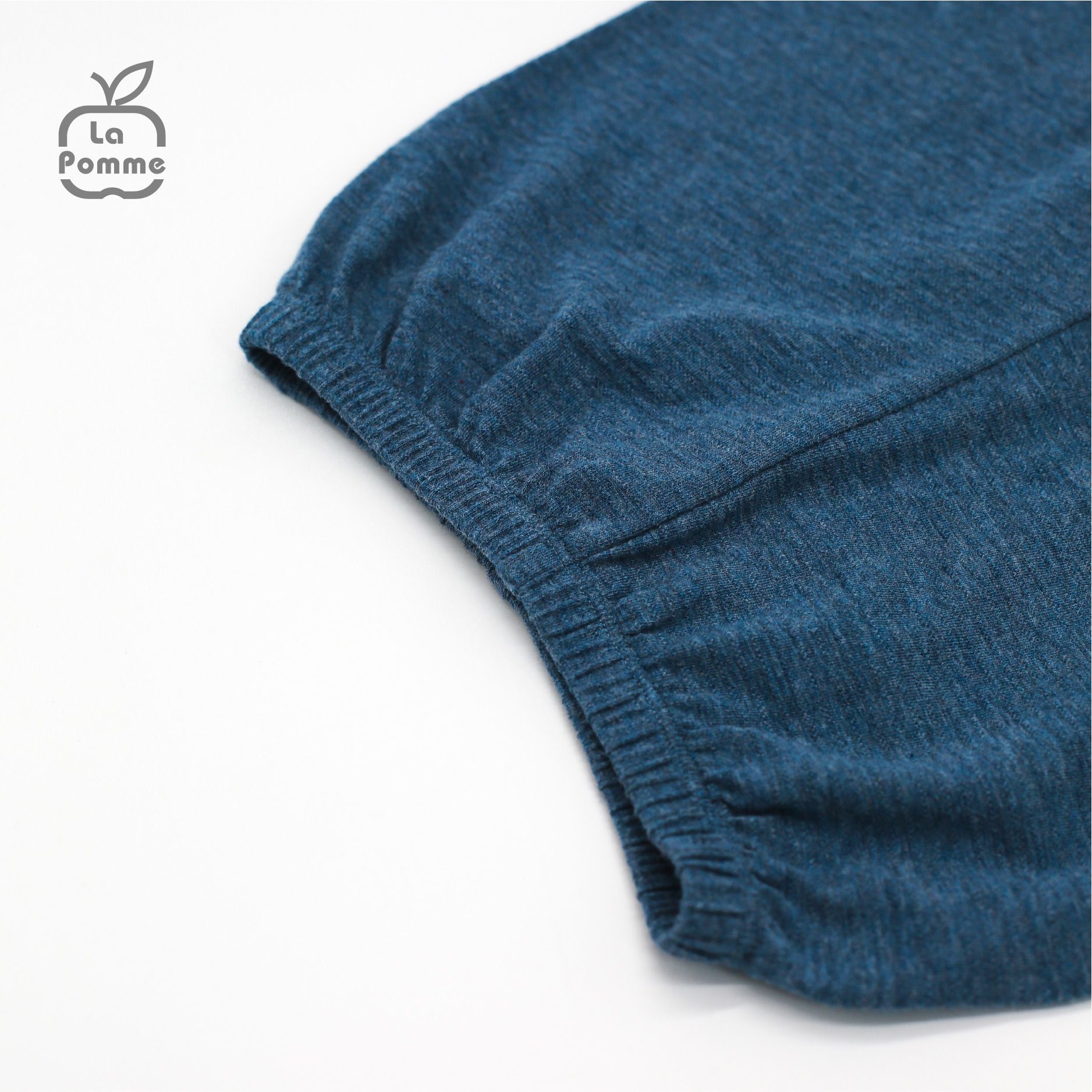 SL238 Bộ dài tay trơn màu La Pomme - Xanh