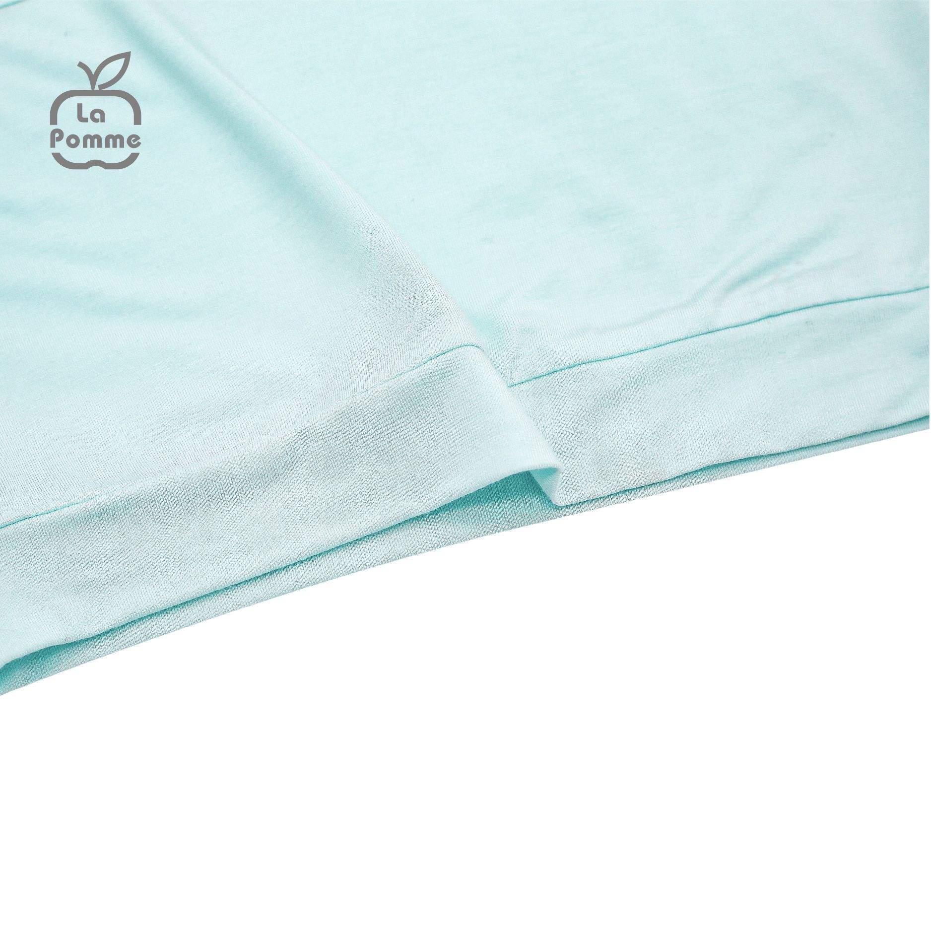 SL238 Bộ dài tay trơn màu La Pomme - Xanh