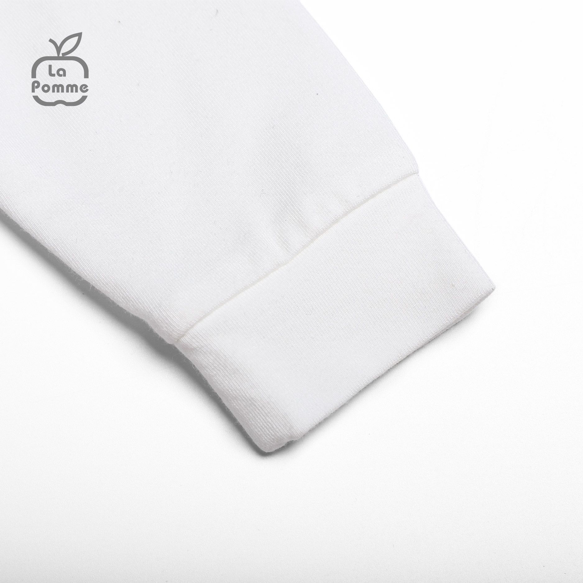 SLD061 Bộ dài tay La Pomme cúc lệch Bầy cừu - Hồng