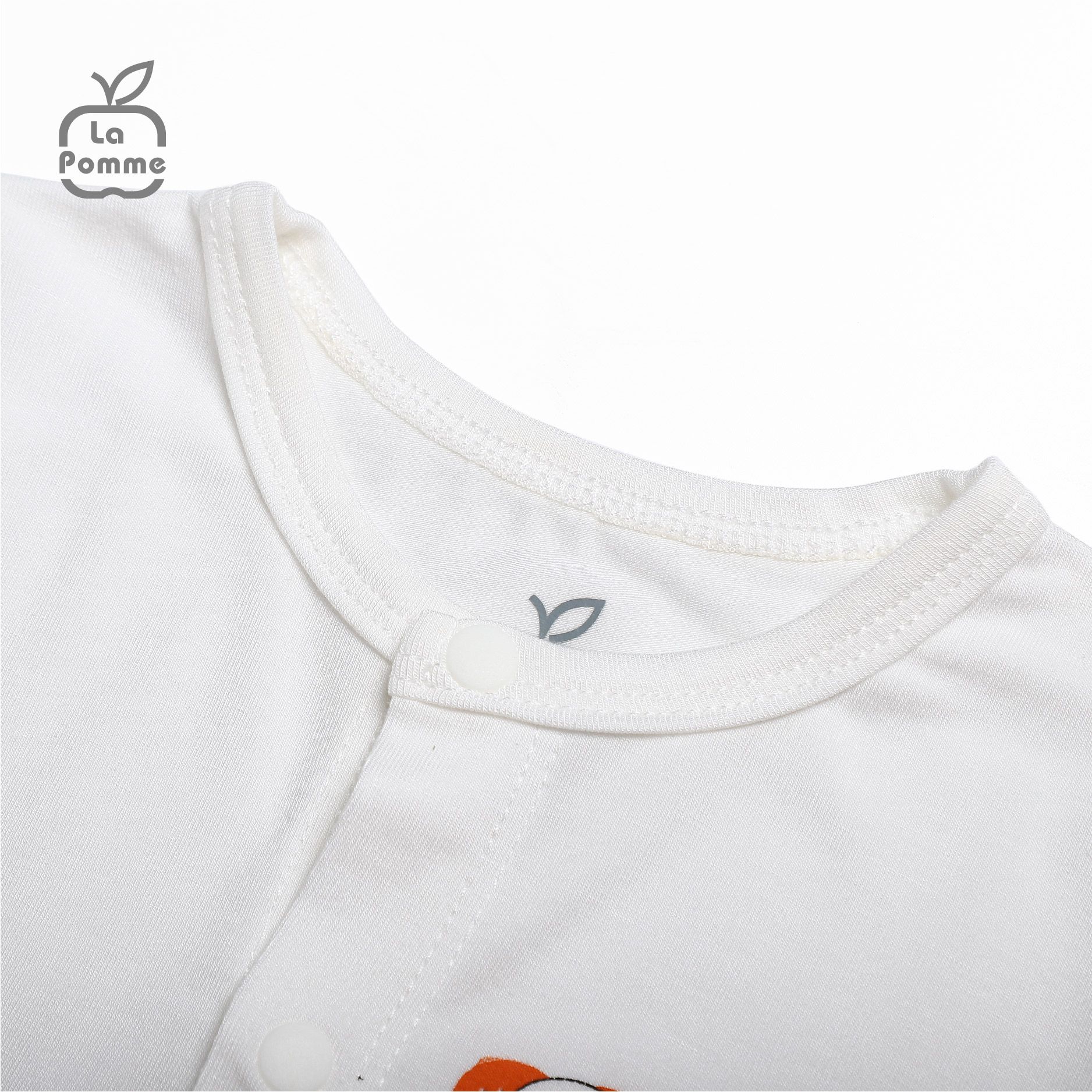 SLS061 Bộ dài tay La Pomme cúc giữa Bầy cừu - Be