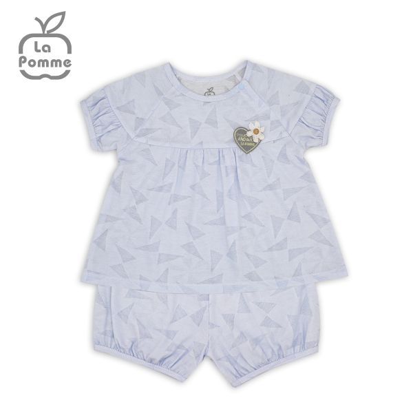  Bộ cộc tay La Pomme baby doll 