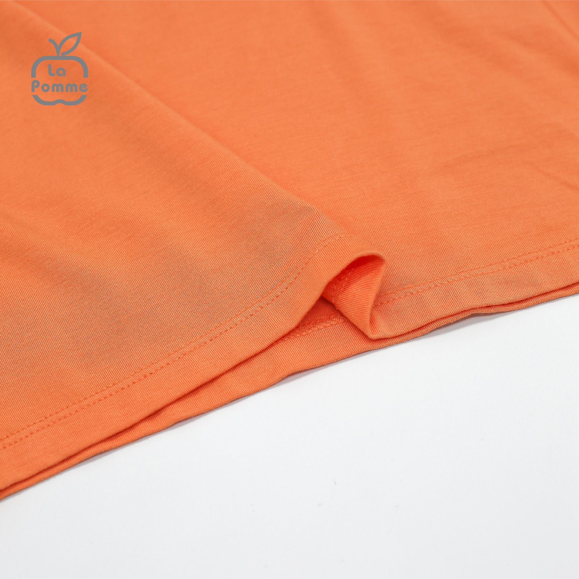 SS211 Bộ cộc tay La Pomme hoa Tulip - Hồng