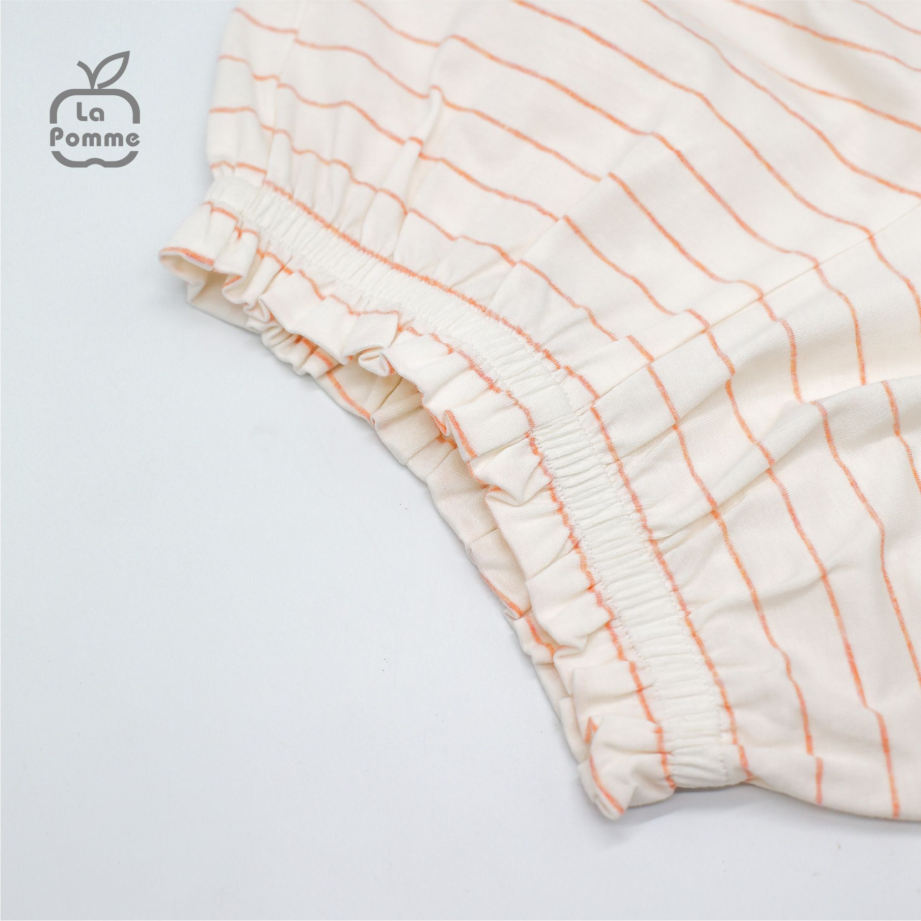 SS211 Bộ cộc tay La Pomme hoa Tulip - Hồng