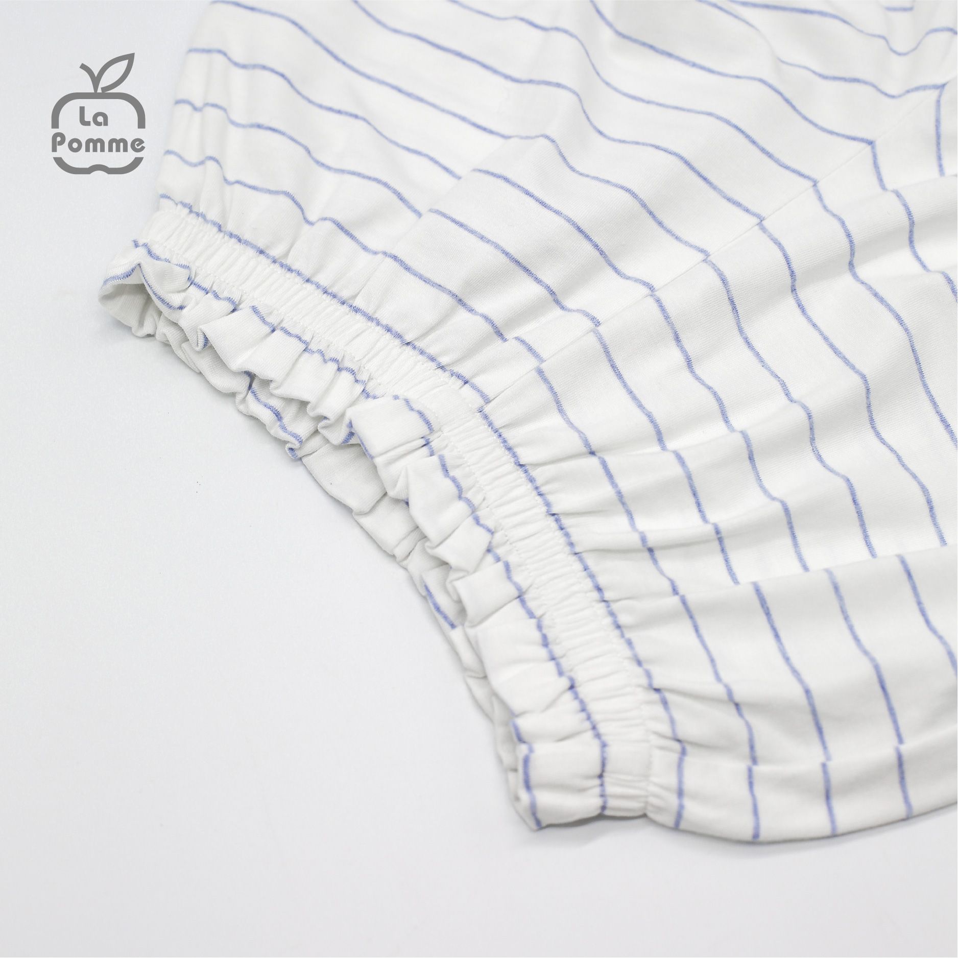 SS211 Bộ cộc tay La Pomme hoa Tulip - Hồng