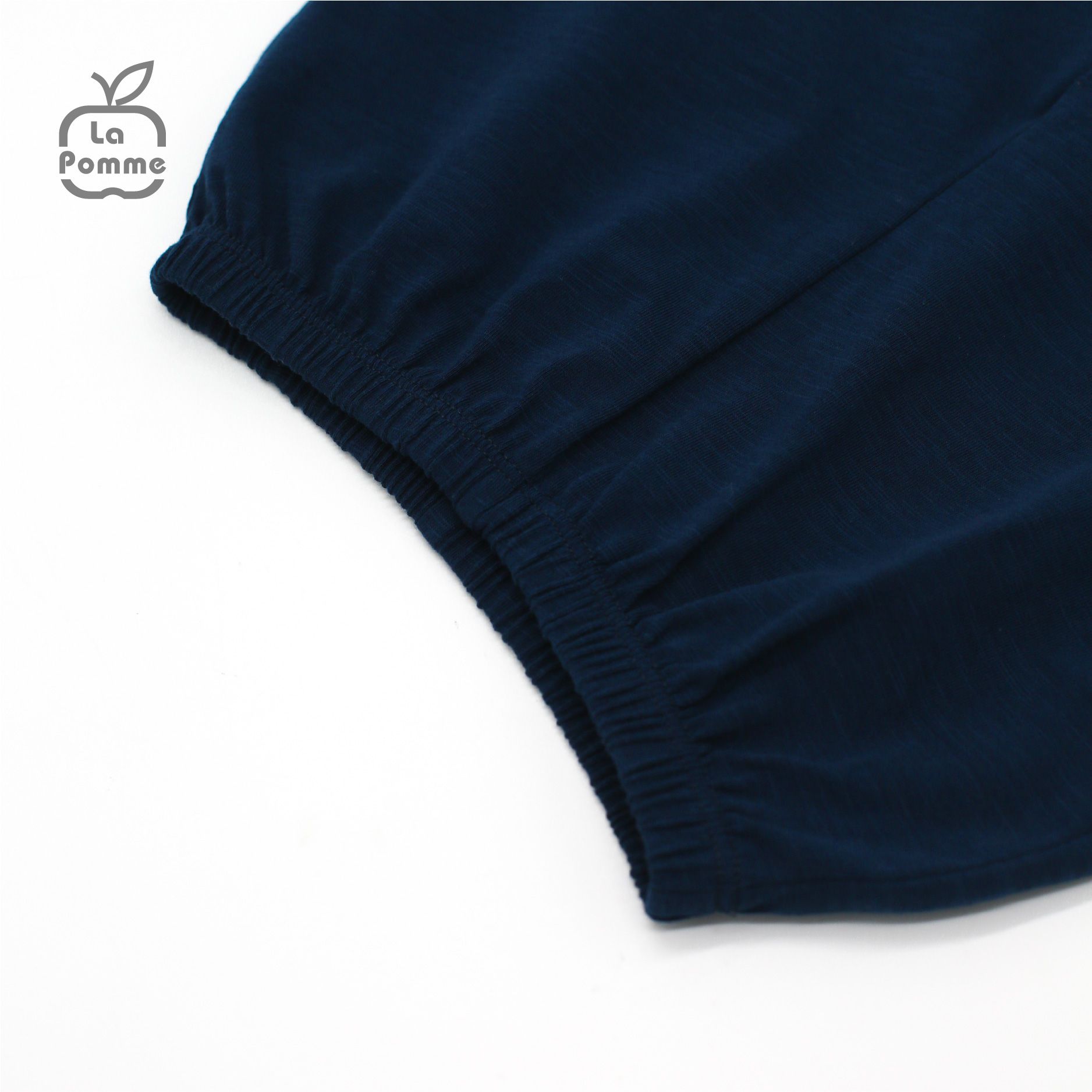 SS226 Bộ cộc tay La Pomme Xiếc thú - Be kẻ