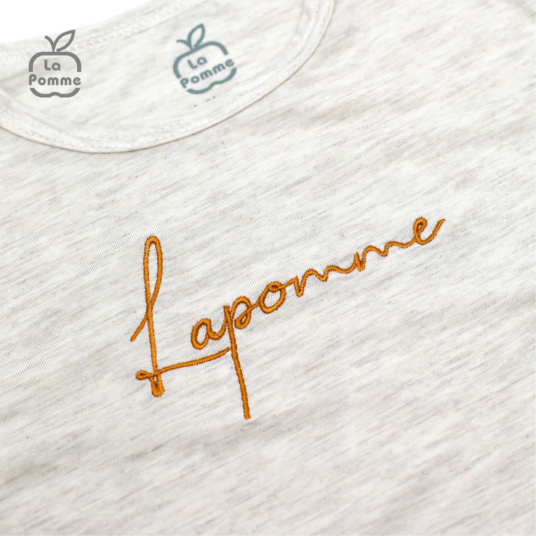 SS228 Bộ cộc tay La Pomme Chuột túi - Vàng