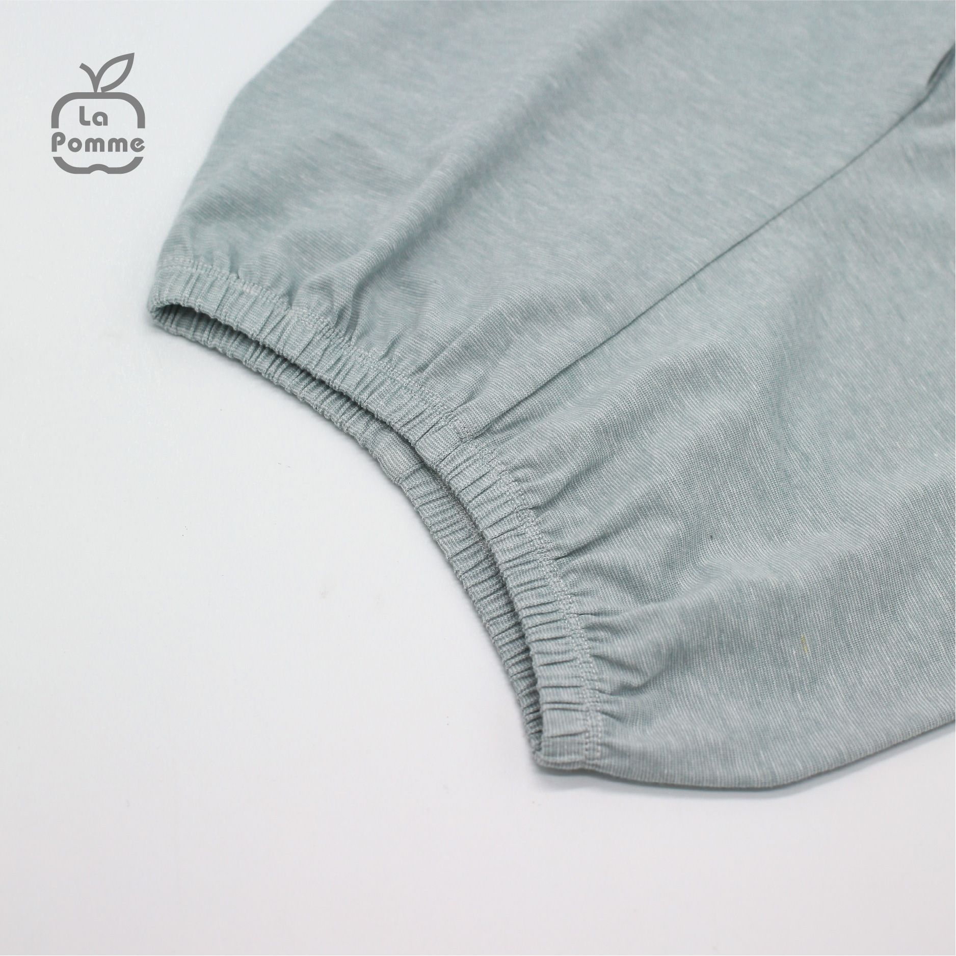 SS240 Bộ cộc tay La Pomme Xiếc sư tử - Xanh