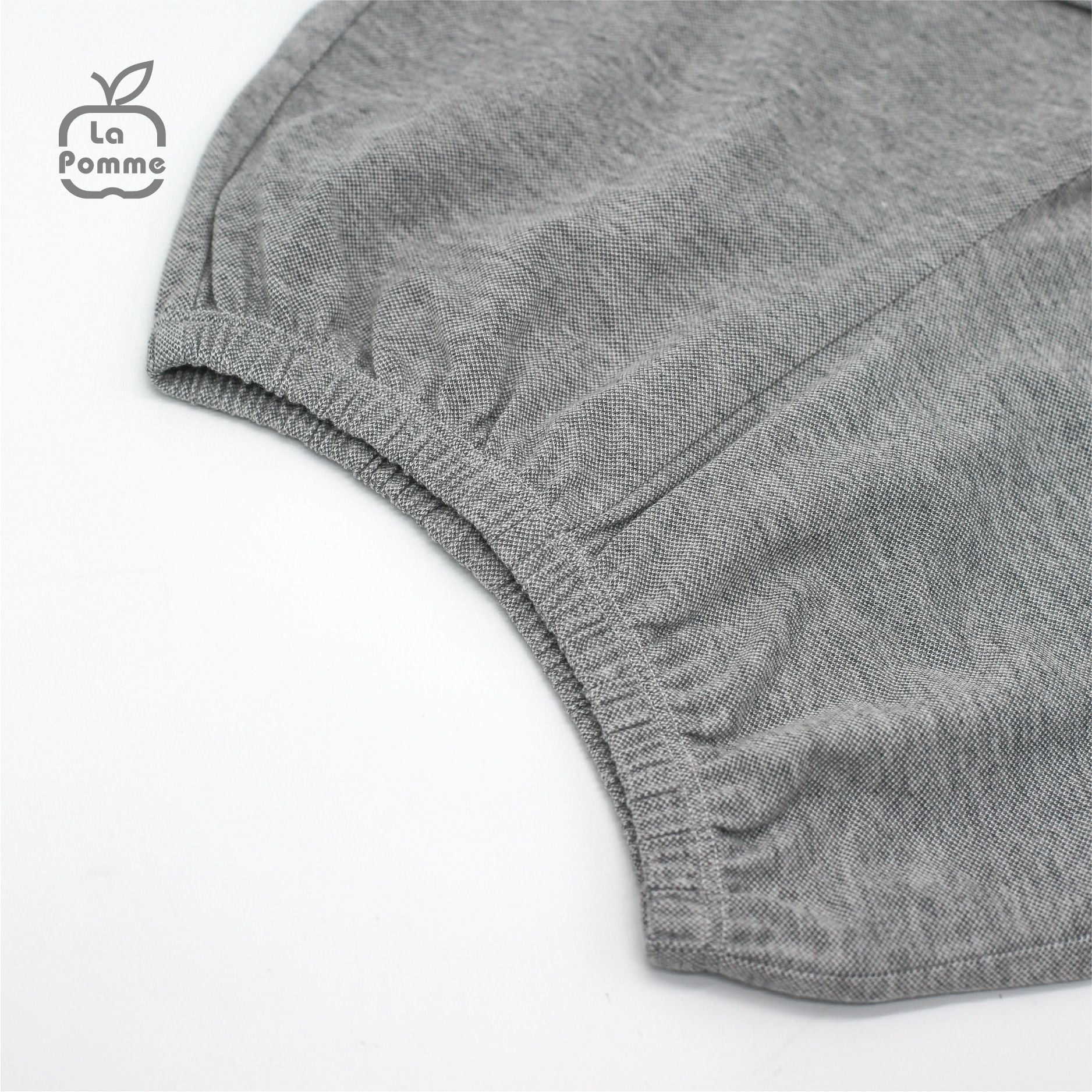 Bộ cộc tay La Pomme kẻ sọc - Ghi kẻ