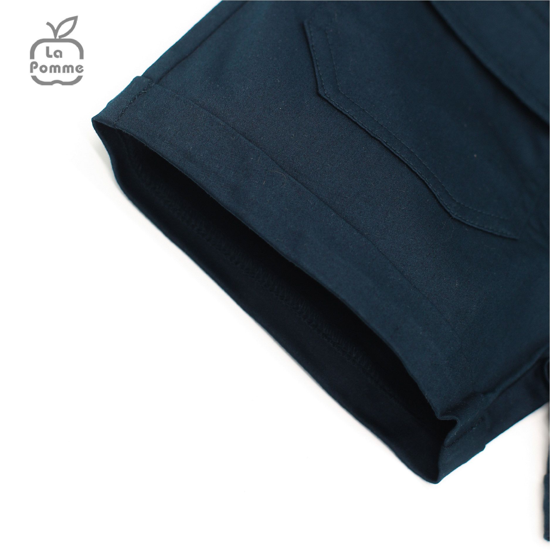 SS257 Bộ cộc tay La Pomme -Tím than