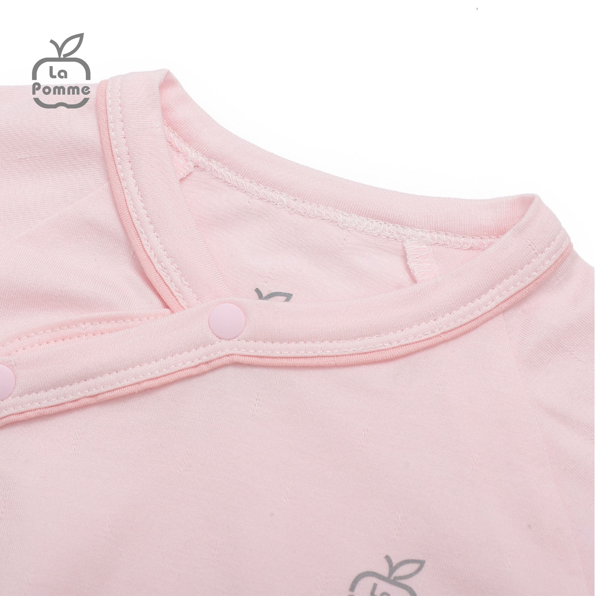 Body chip dài tay La Pomme cúc lệch chú voi Dumbo - Xanh