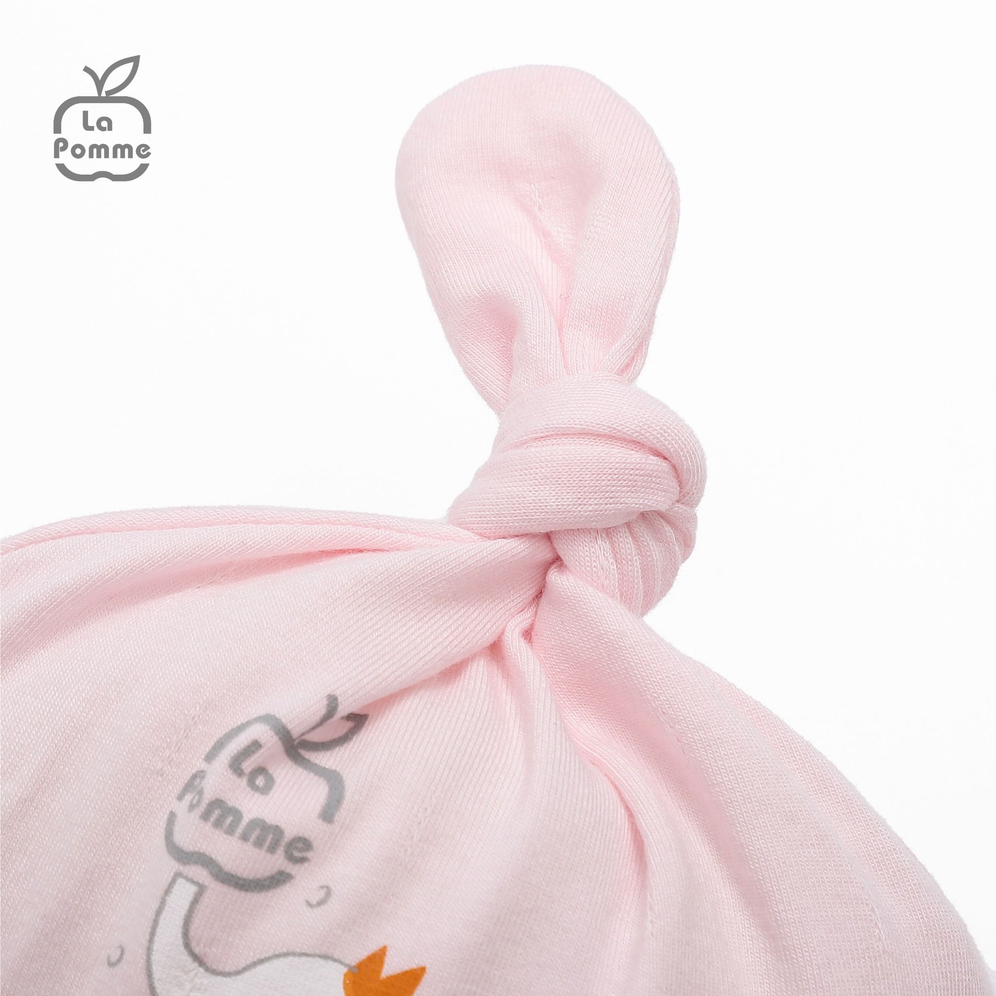 Mũ sơ sinh La Pomme chú voi Dumbo - Hồng