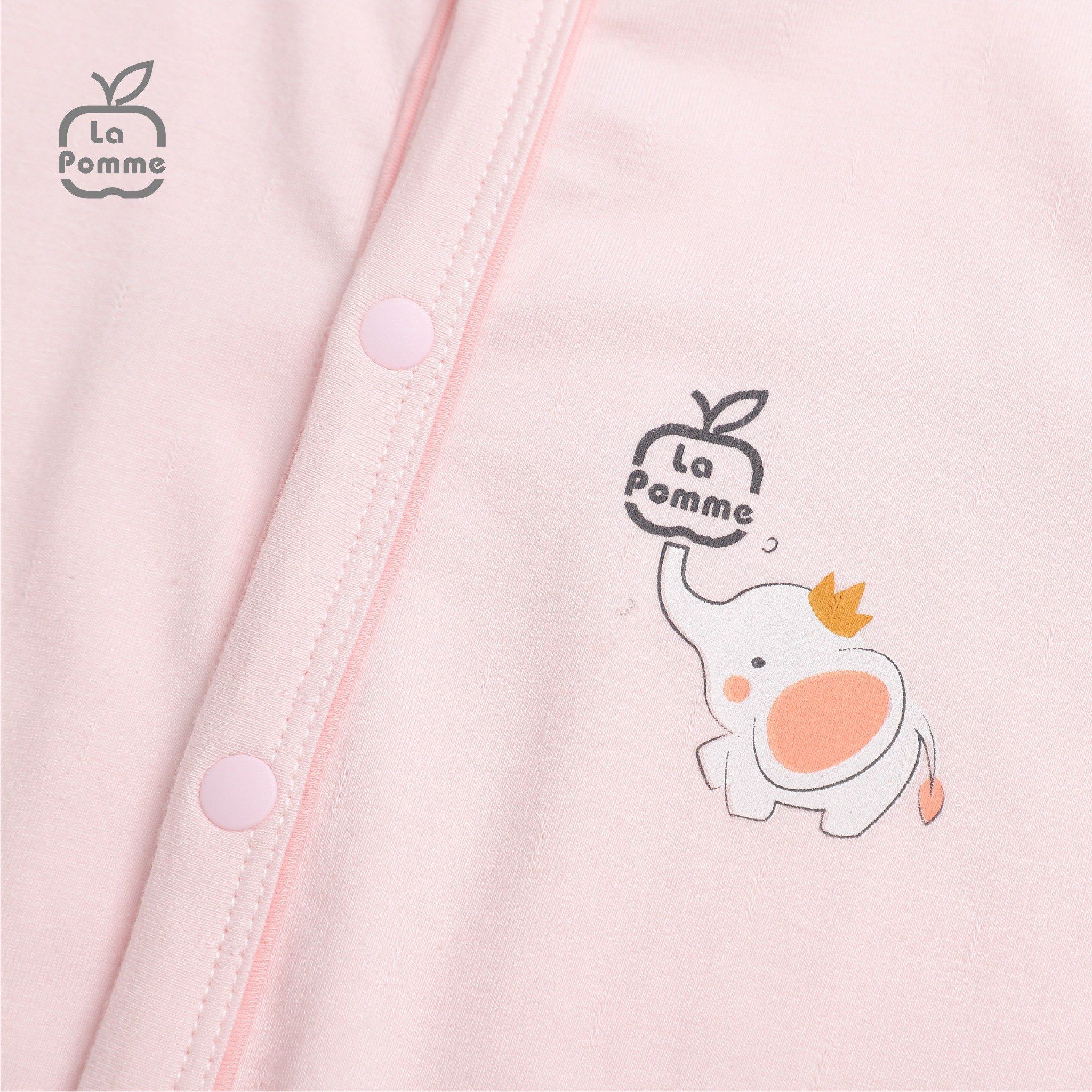 Body dài tay La Pomme chú voi Dumbo - Xanh