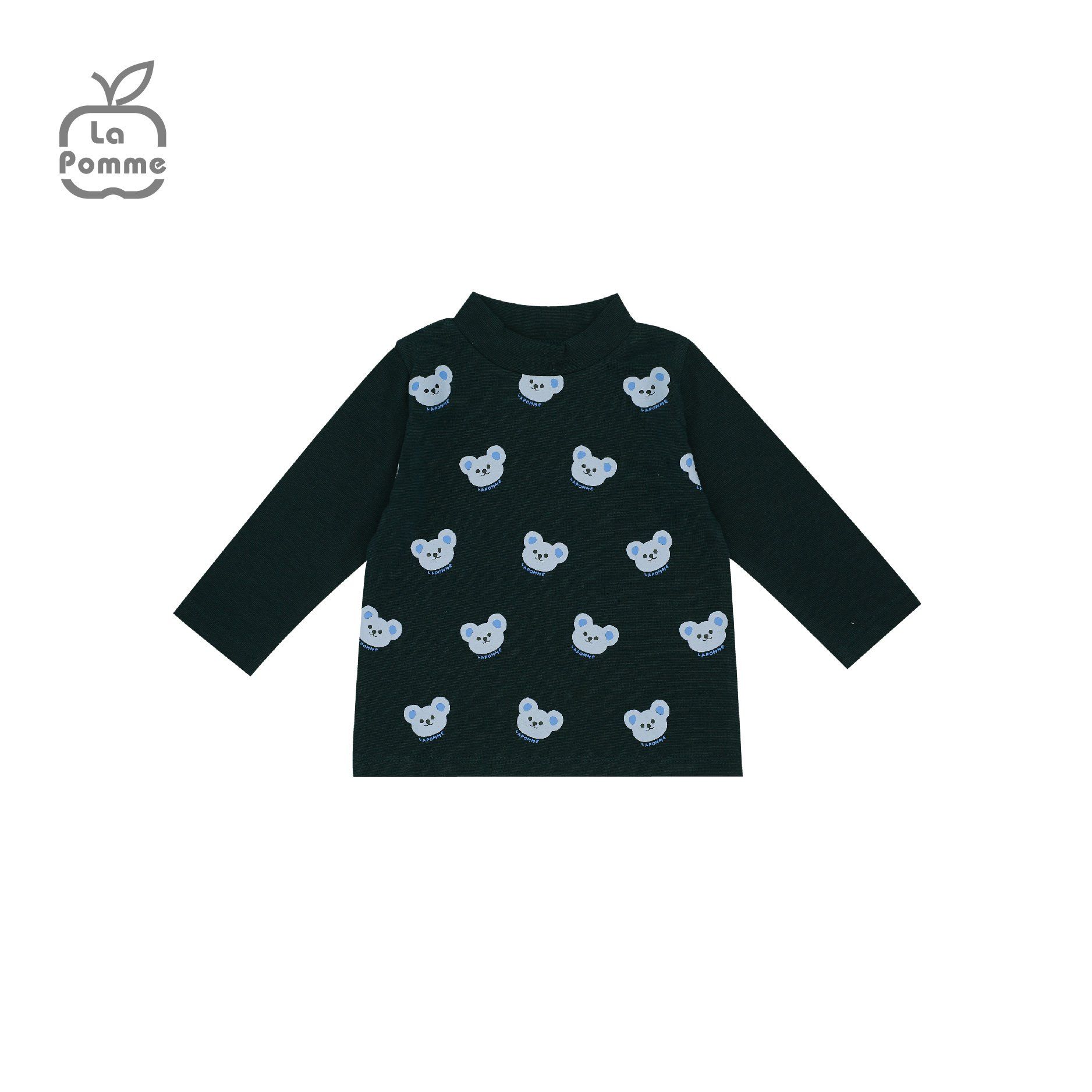 TL045 Áo dài tay giữ ấm cổ La Pomme - Ghi